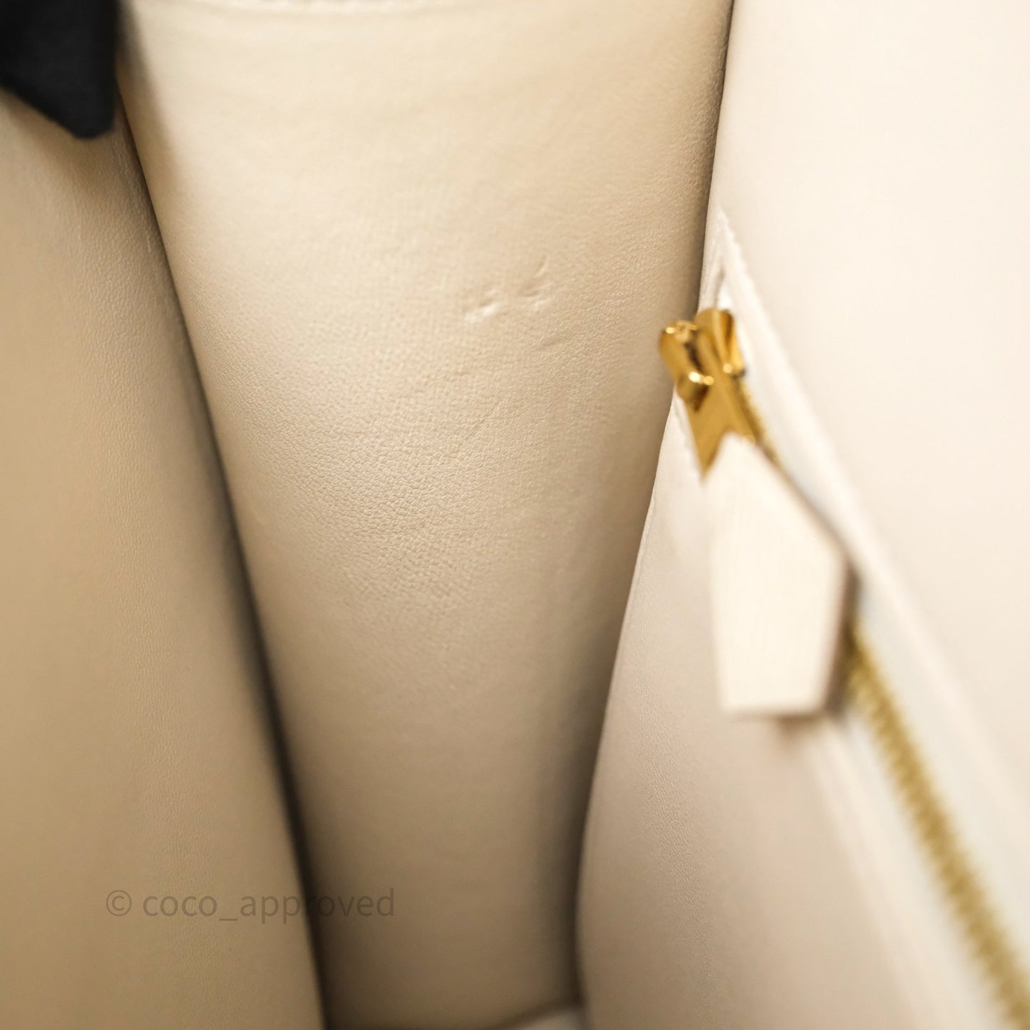 Hermès Constance 24 Craie 10 Epsom Gold Hardware