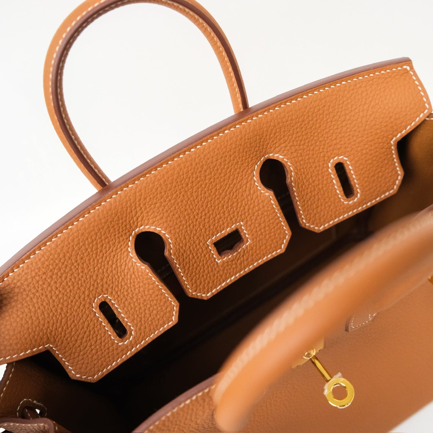 Hermes Birkin 25 Retourne Gold 37 Togo Gold Hardware