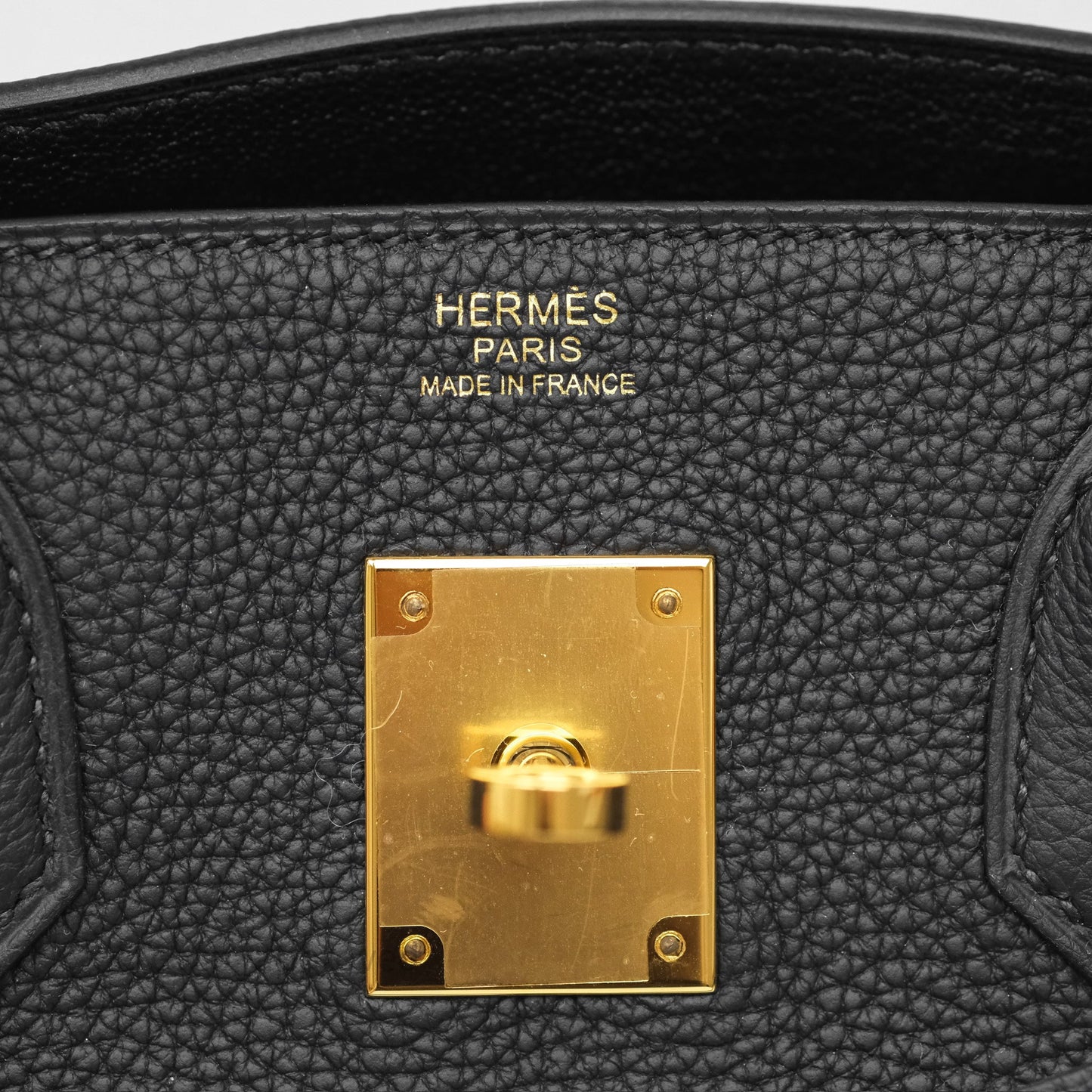 Hermès 3 In 1 Birkin 30 Retourne Black Noir 89 Togo Gold Hardware