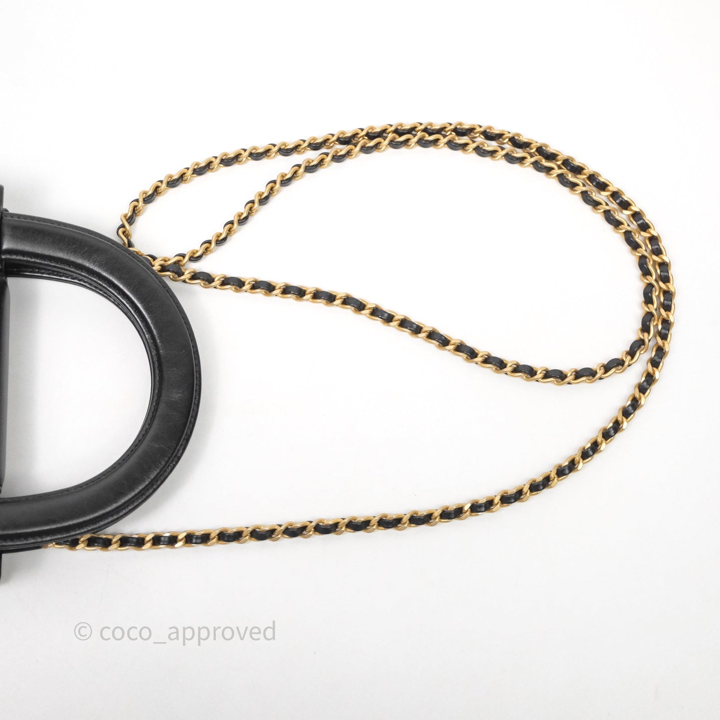 Chanel Kelly Bag Quilted Black Shiny Crumpled Calfskin Aged Gold Hardware