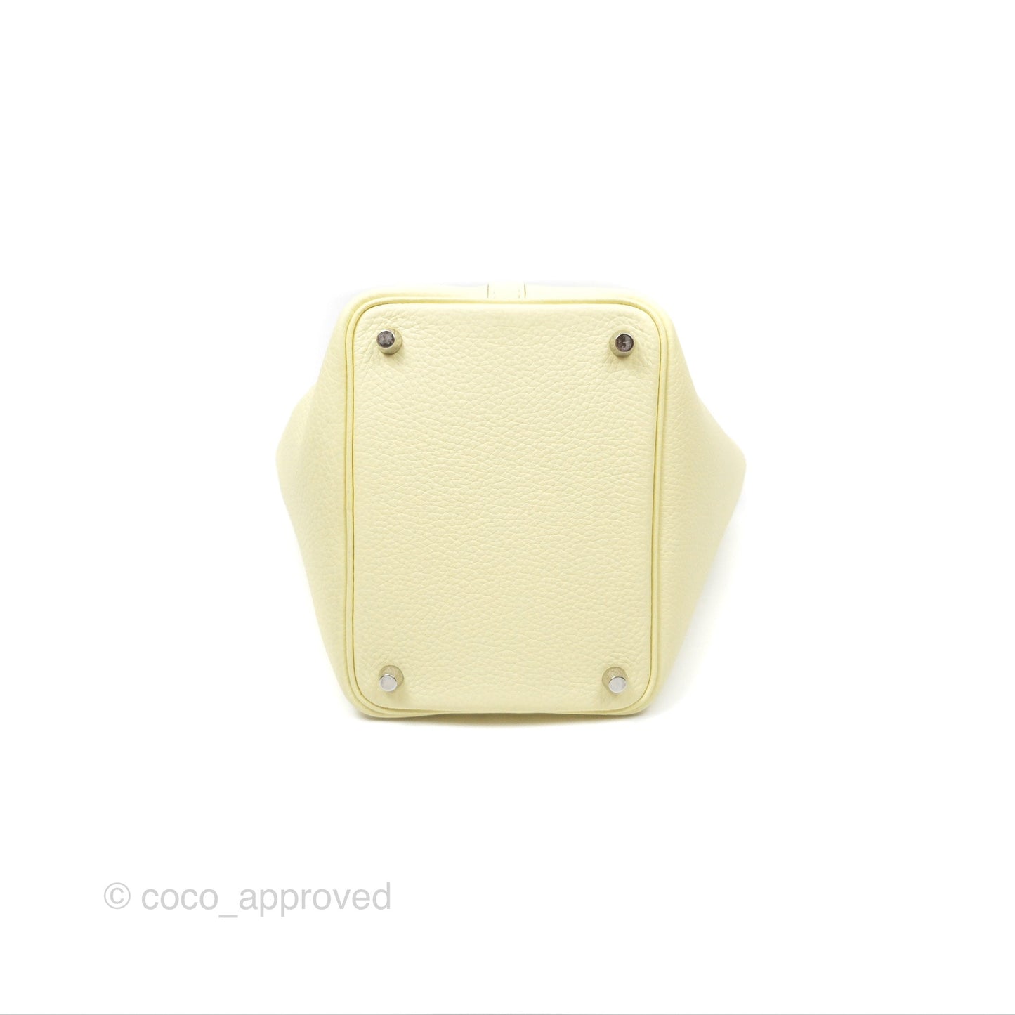 Hermès Picotin Lock 18 Jaune Milton I8 Clemence Palladium Hardware