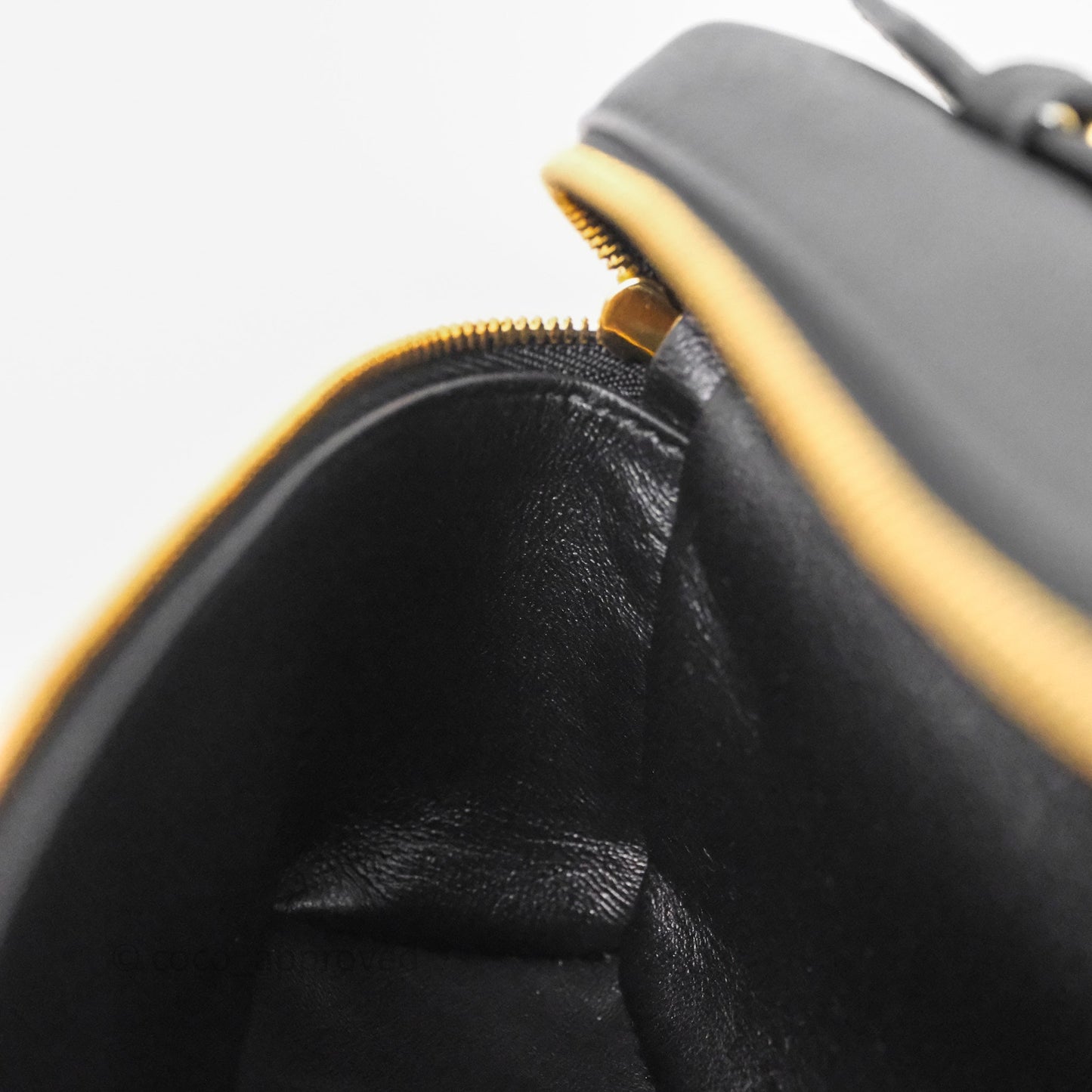 Loro Piana Extra Pocket L19 Black Grained Calfskin