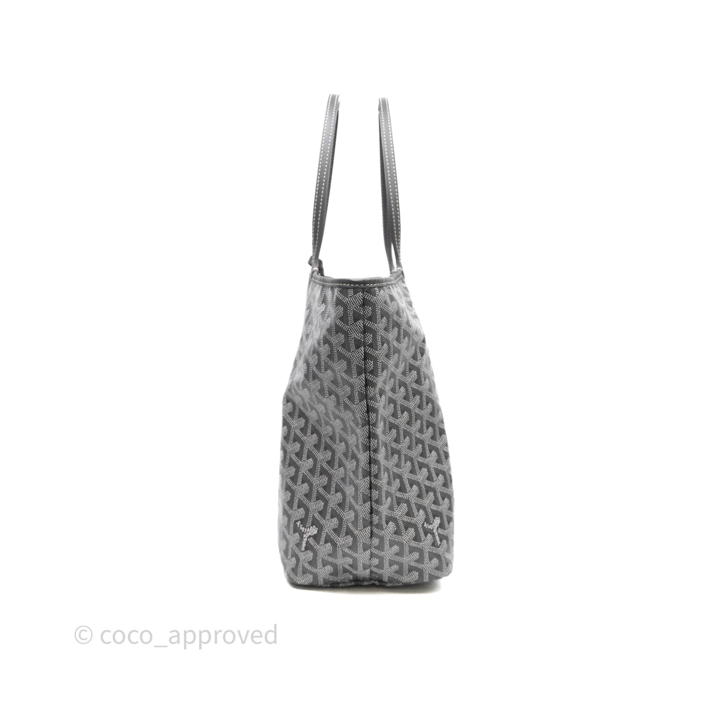 Goyard St Louis Tote PM Grey