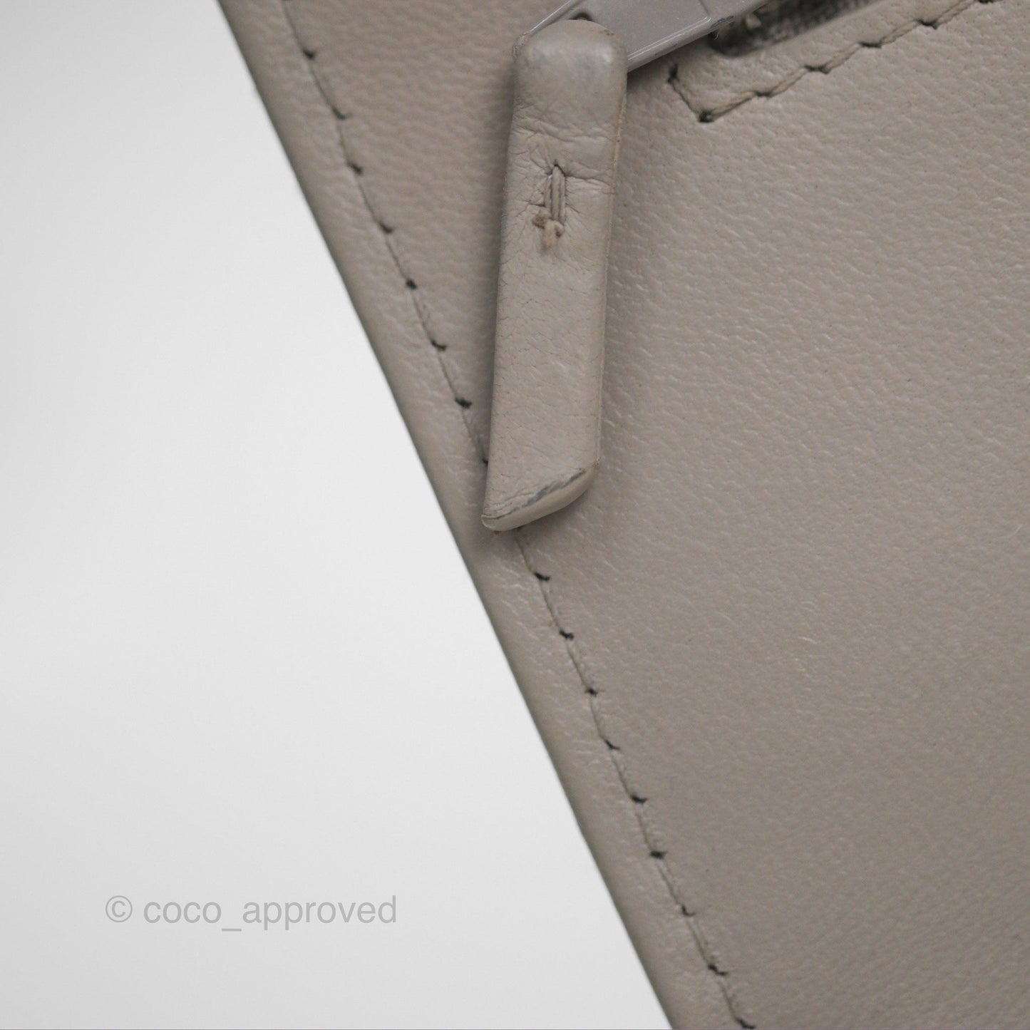 Chanel Trendy CC WOC Quilted Grey Lambskin Gold Hardware