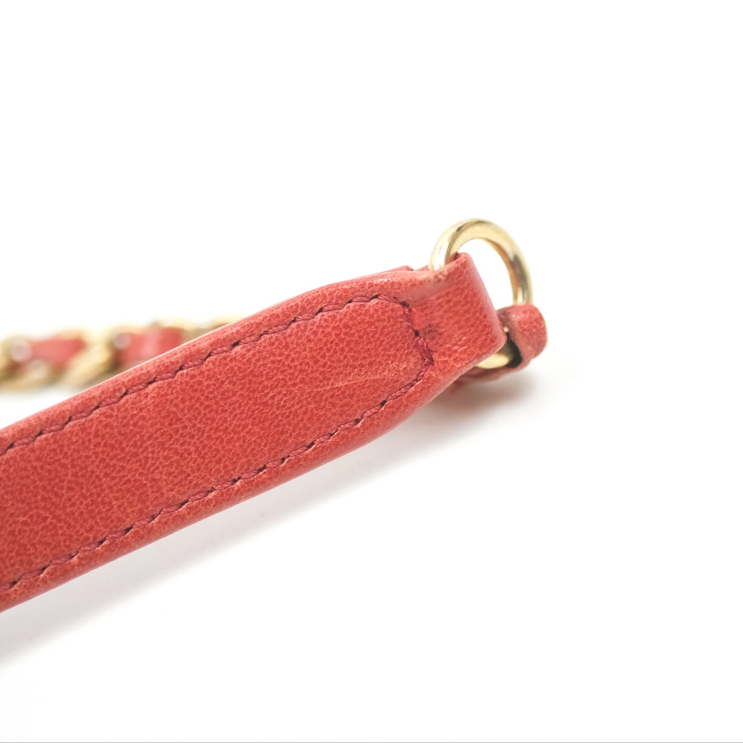 Chanel Diana Reissue Brick Red Gold Hardware