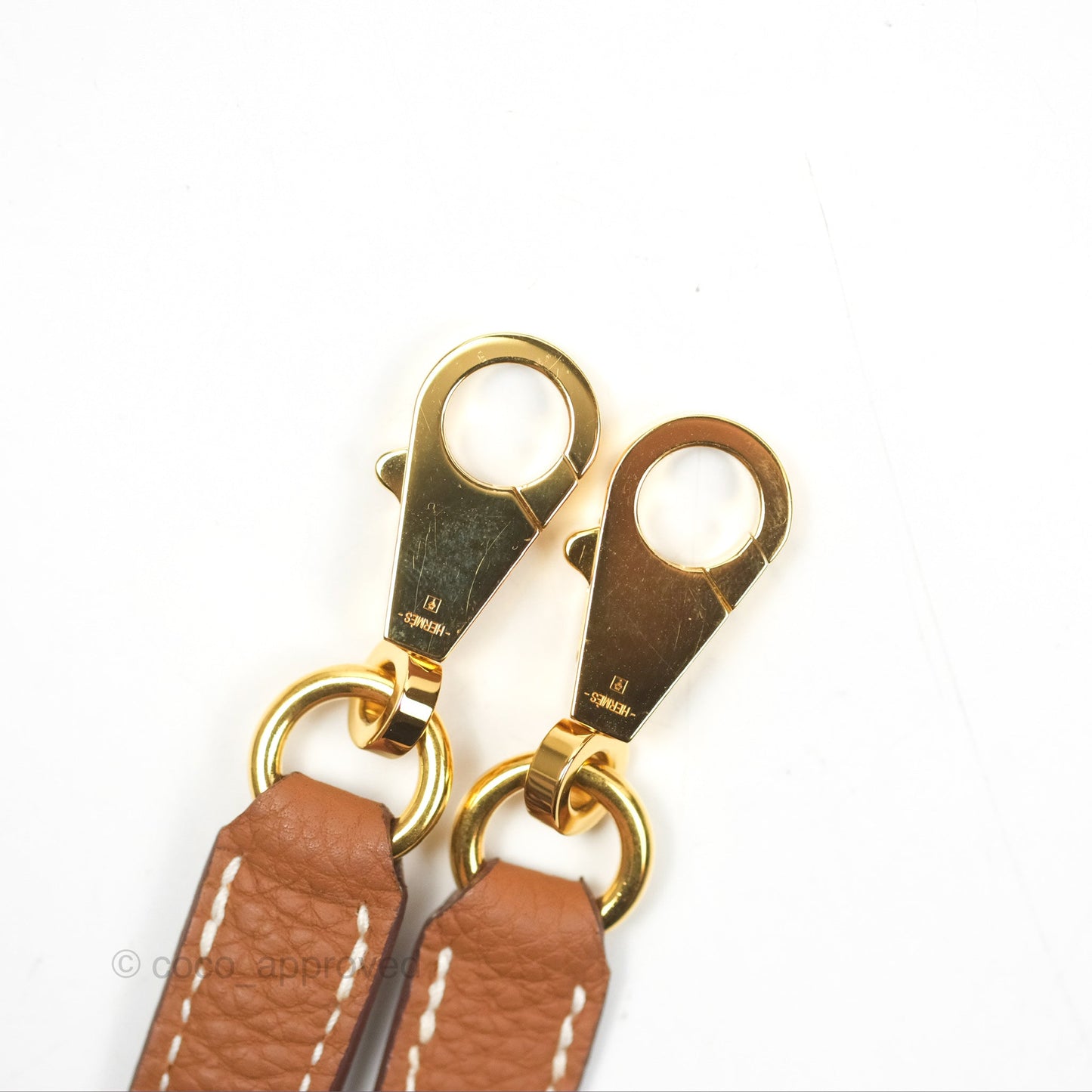 Hermès Kelly 28 Retourne Gold Togo Gold Hardware