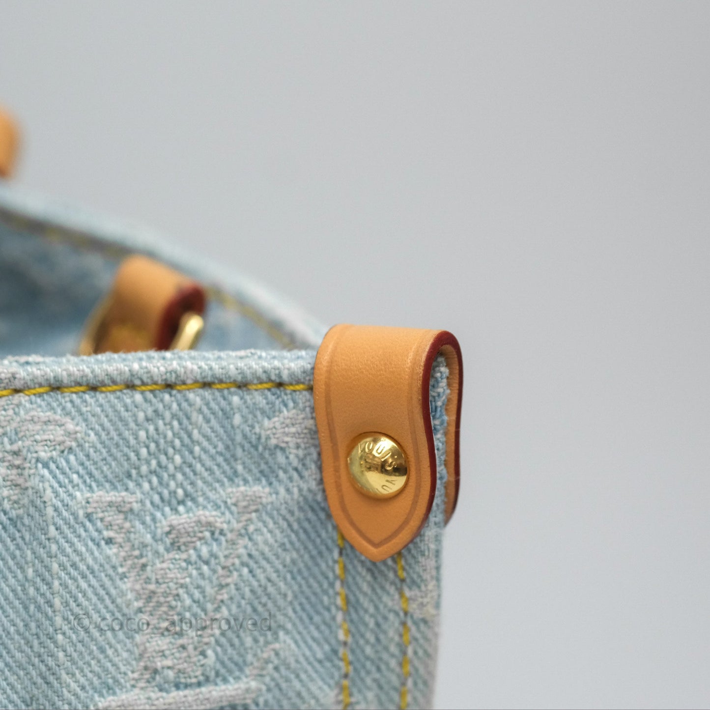Louis Vuitton Let Go PM Denim