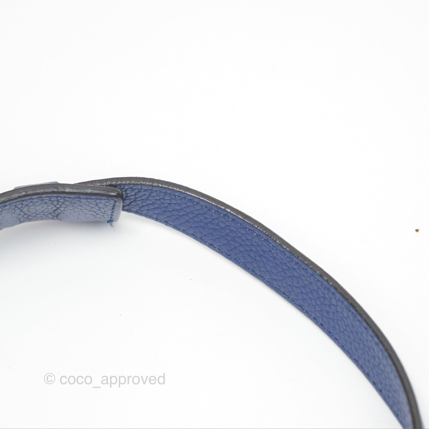 Celine Small Sleek Trapeze Blue Calfskin