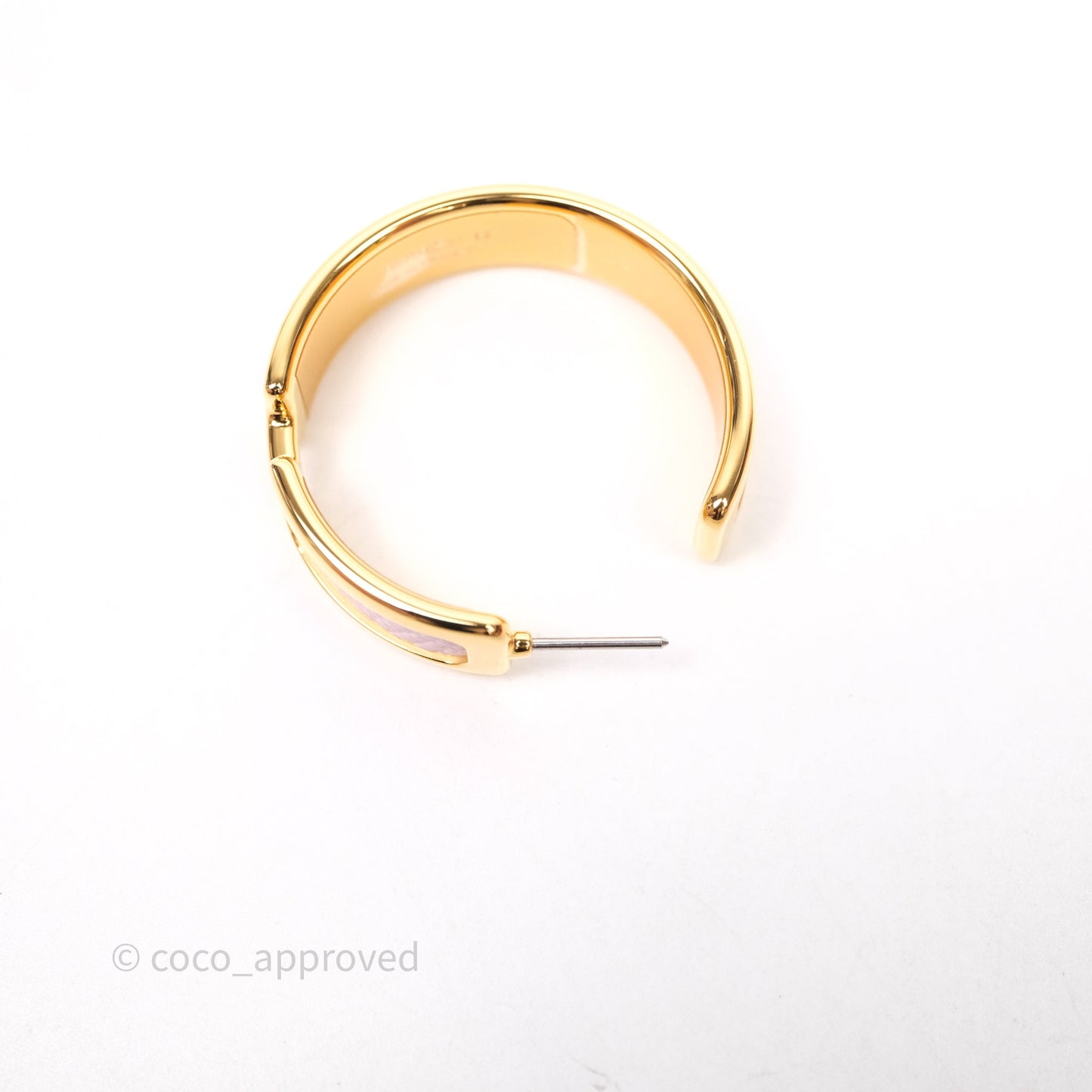 Hermes Olympe Earrings Rose