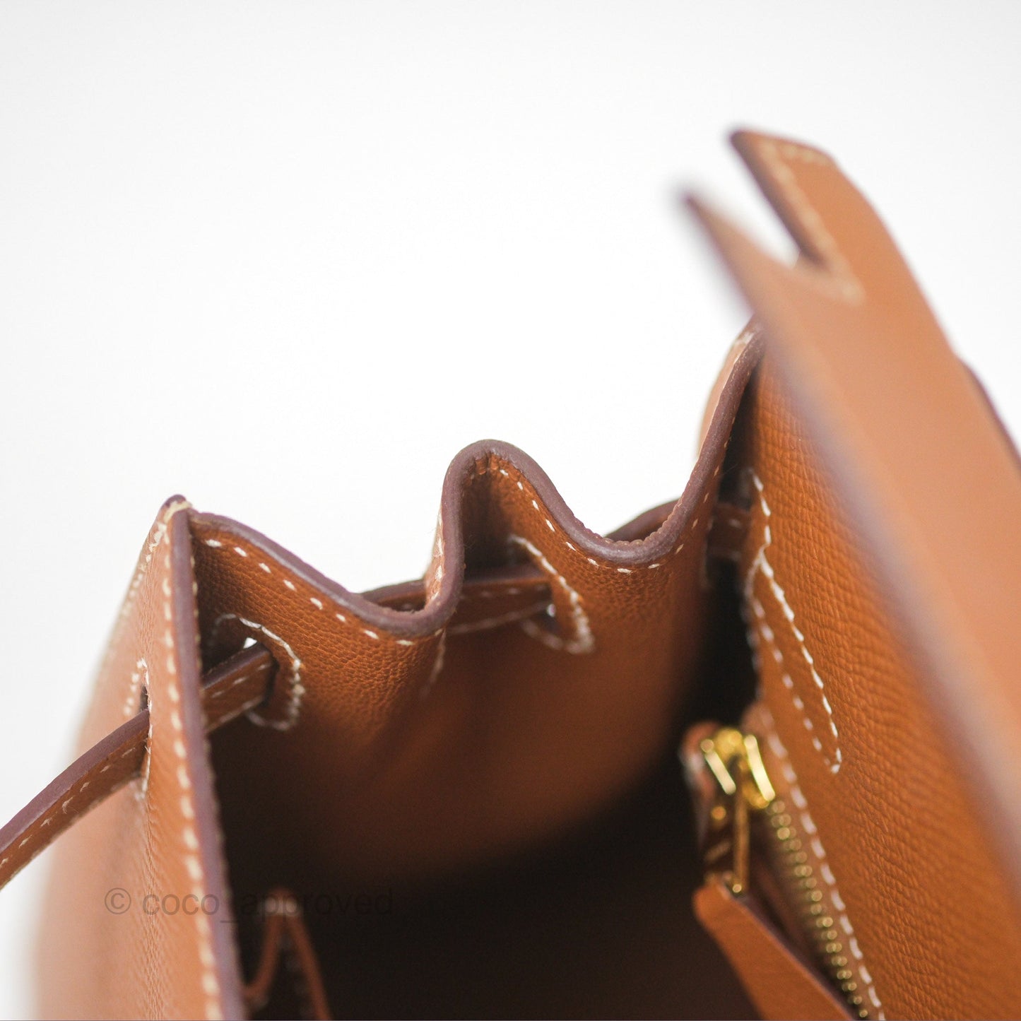 Hermès Kelly 25 Sellier Gold 37 Epsom Gold Hardware