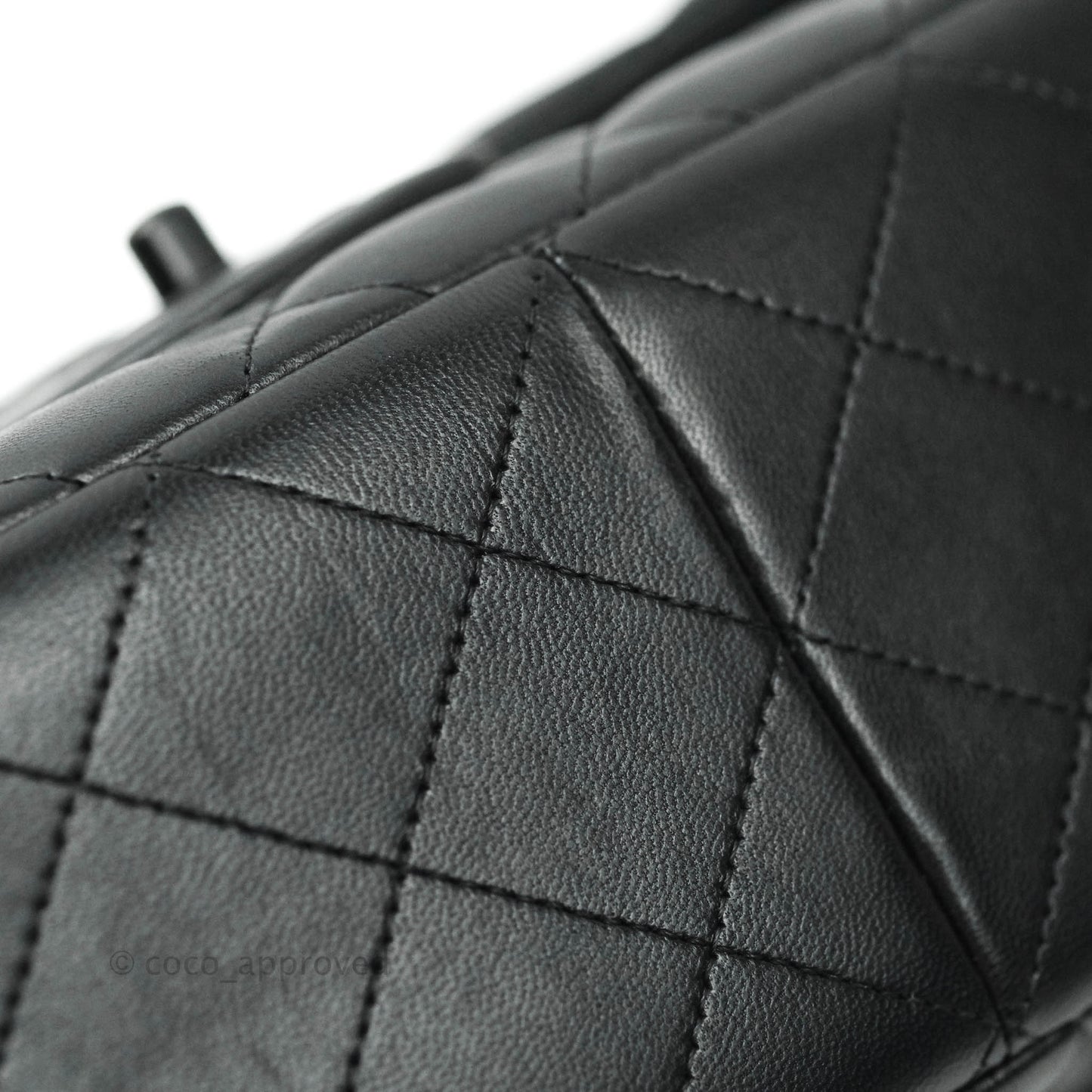 Chanel Jumbo Double Flap So Black Lambskin