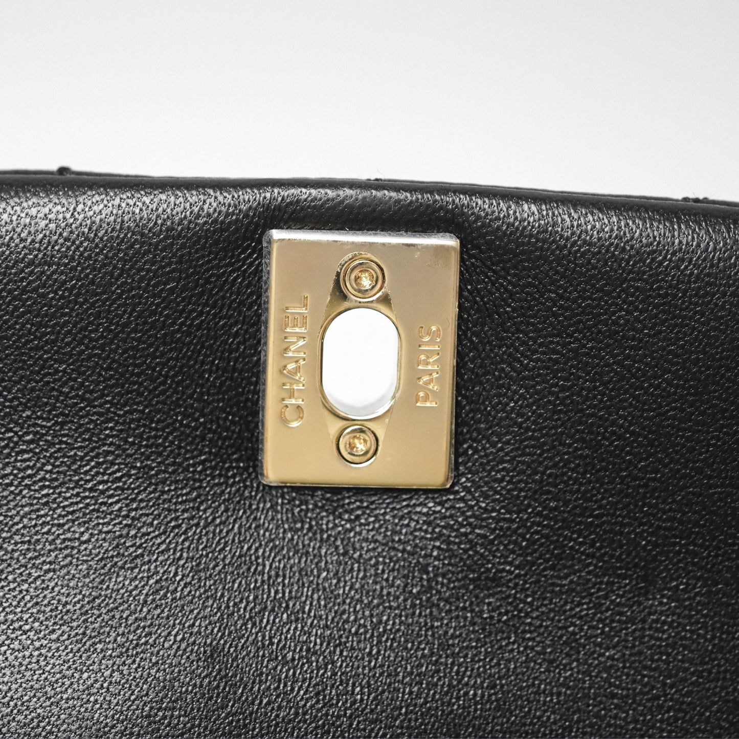 Chanel Small Duma Drawstring Backpack Black Lambskin Gold Hardware