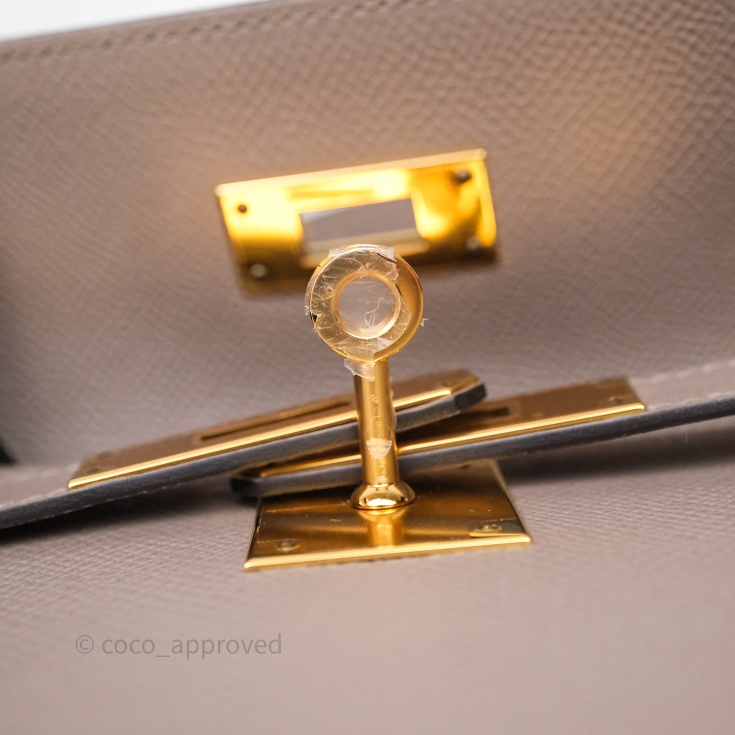 Hermes Kelly 28 Gris Asphalte Epsom Gold Hardware