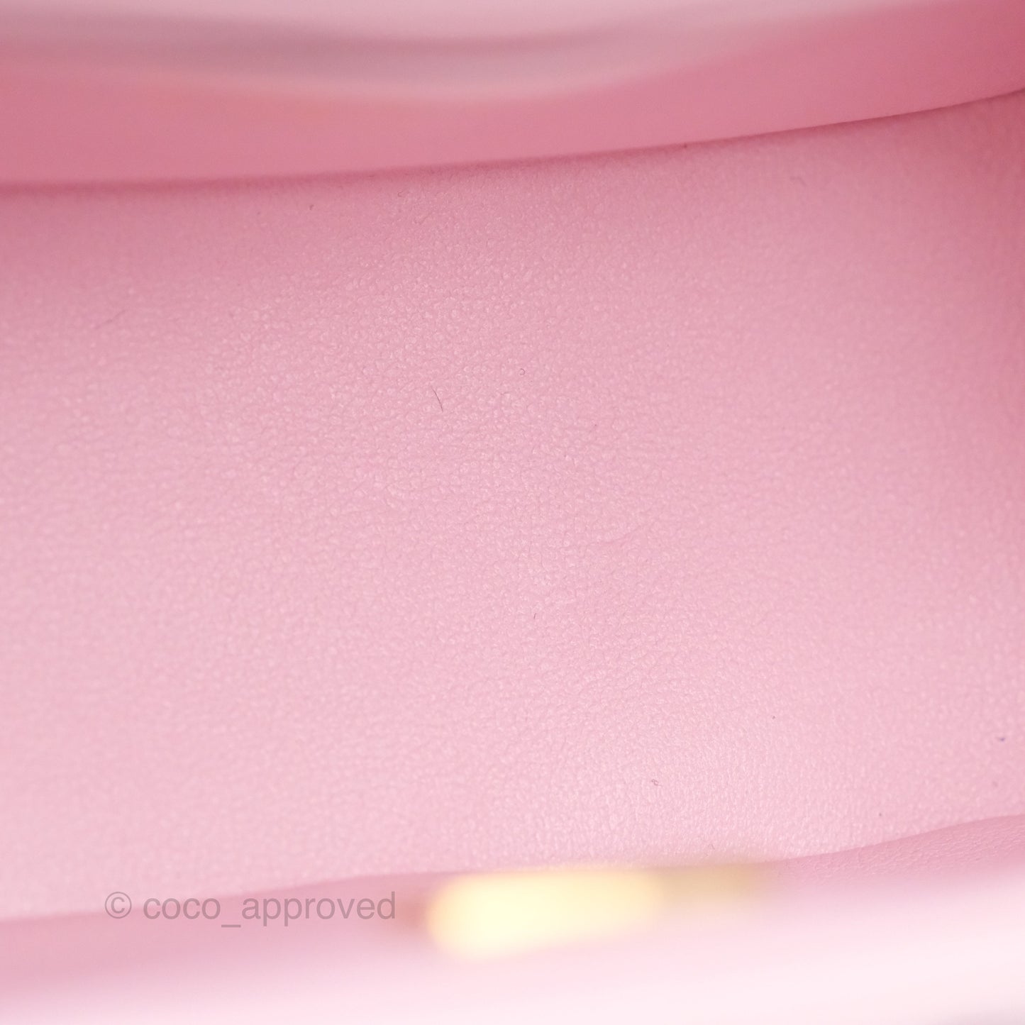 Chanel Mini Square Flap Quilted Pink Lambskin Gold Hardware