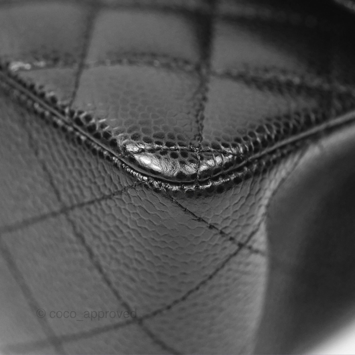 Chanel Small Classic Flap Quilted Black Caviar Gold Hardware