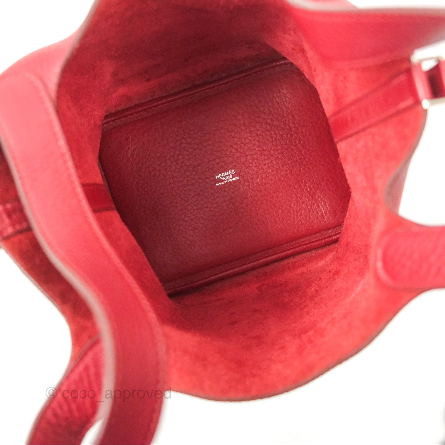 Hermès Picotin 18 Rouge Clemence Palladium Hardware