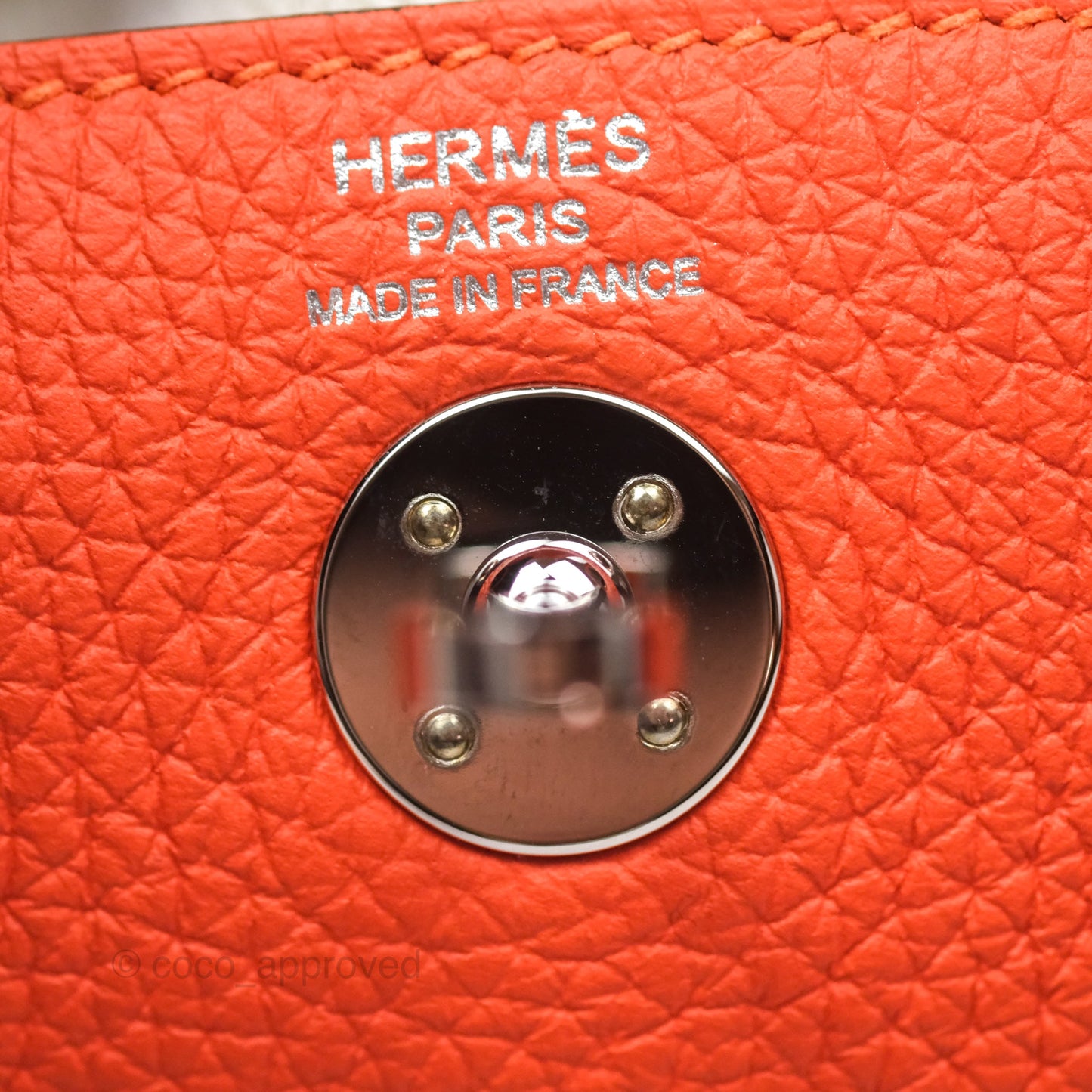 Hermès Mini Lindy 20 Clemence Palladium Hardware