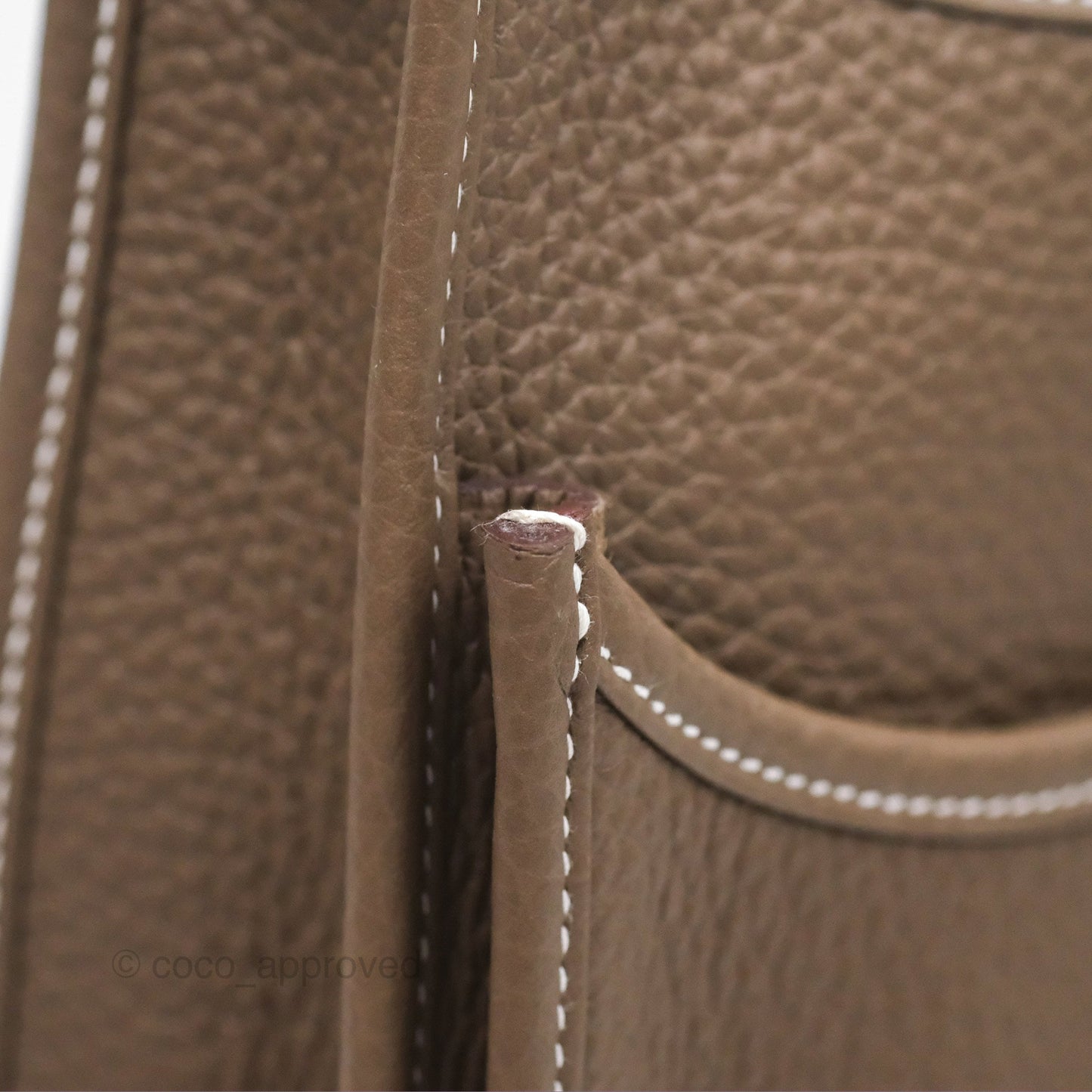 Hermes Evelyne III 29 Etoupe 18 Clemence Gold Hardware