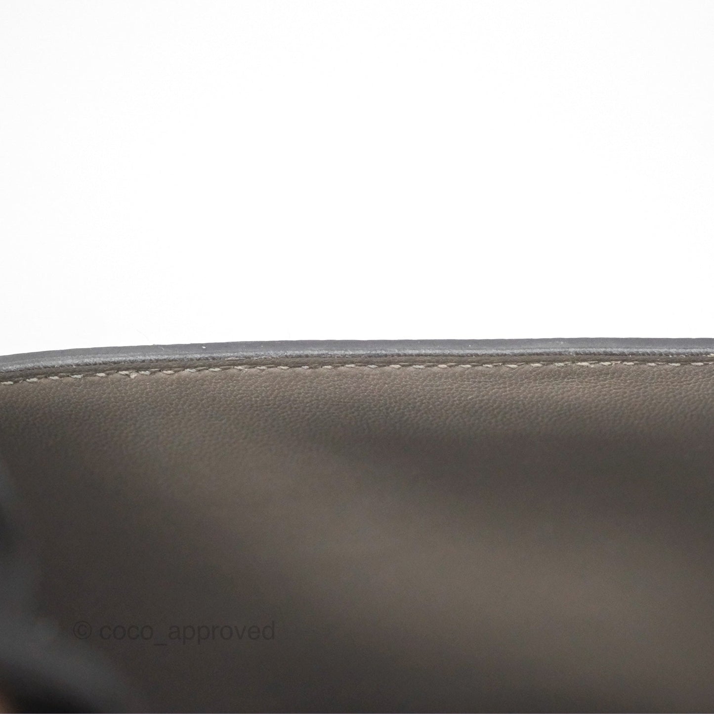 Hermès Della Cavalleria Mini Bag Gris Meyer 0L Epsom Palladium Hardware