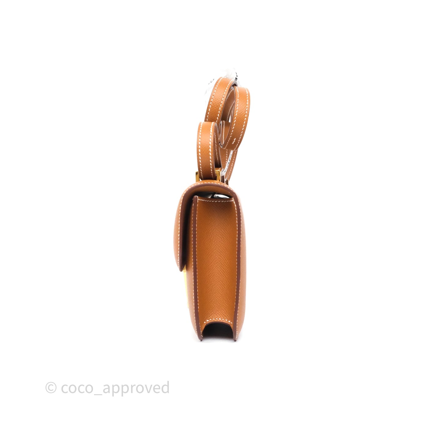 Hermès Constance Elan Gold 37 Epsom Gold Hardware
