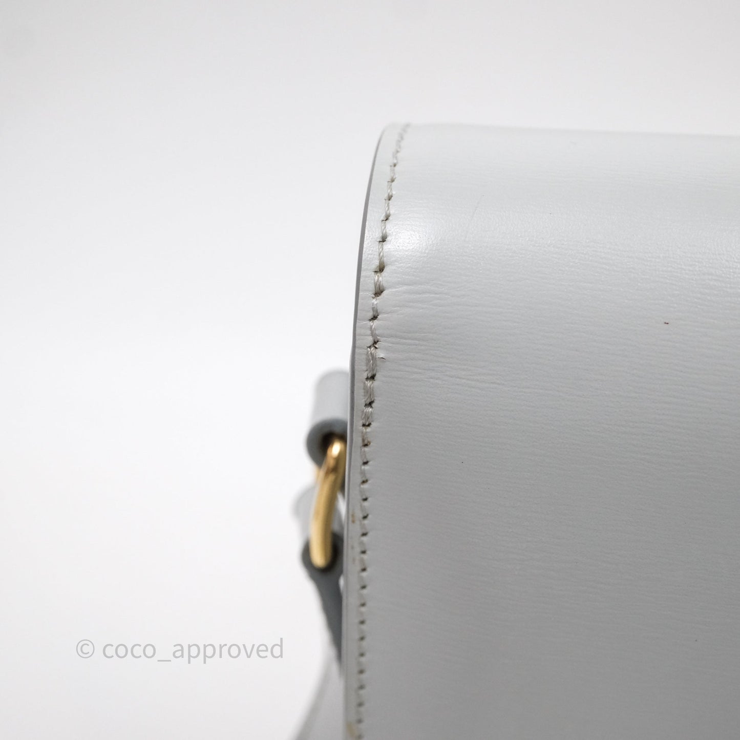 Celine Teen Besace Light Blue Shiny Calfskin