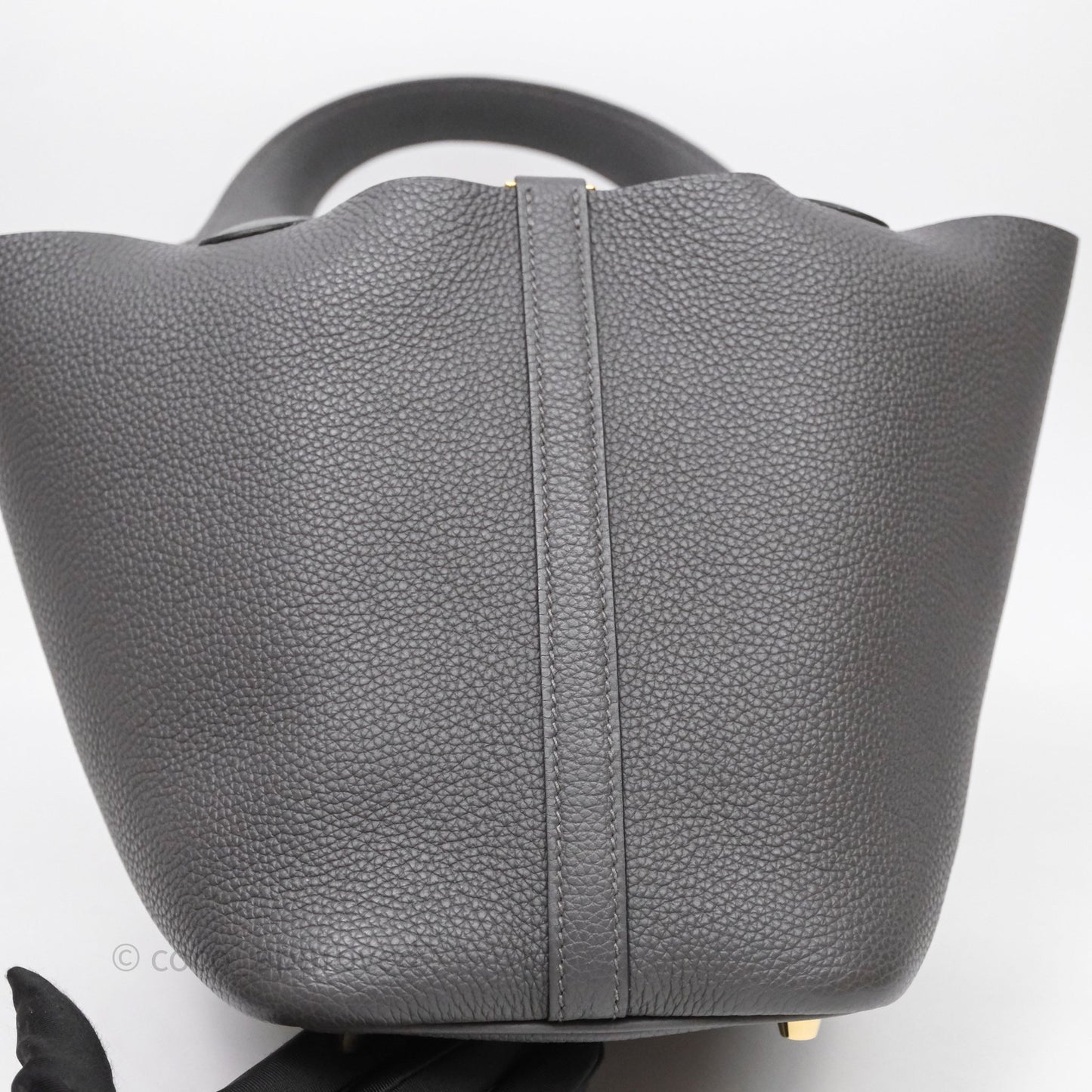 Hermès Picotin Lock 18 Graphite 88 Taurillon Maurice Gold Hardware