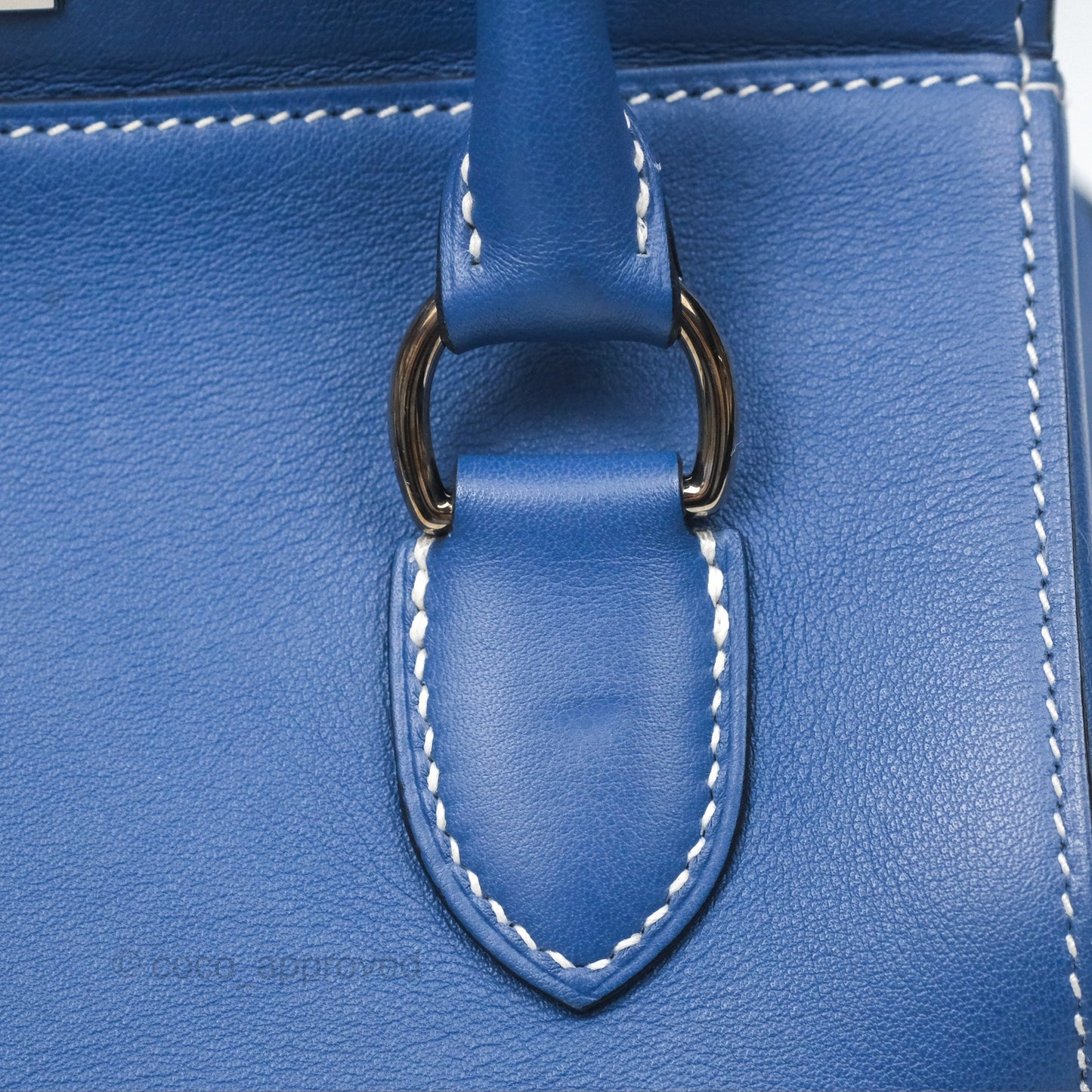 Hermès ToolBox 20 Bleu Agate R2 Swift Palladium Hardware
