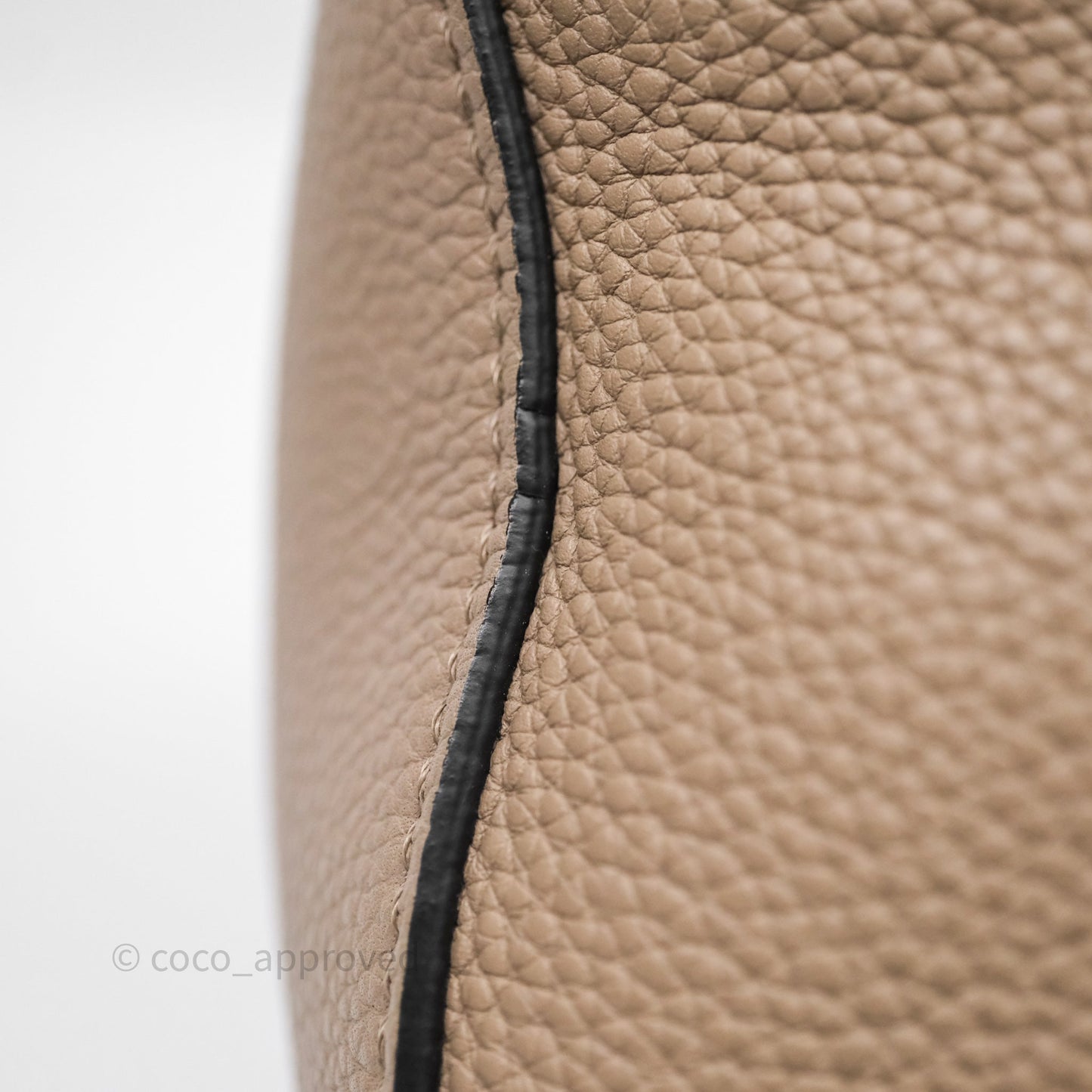 Loewe Small Puzzle Bag Sand Mink Grained Calfskin Gold Hardware