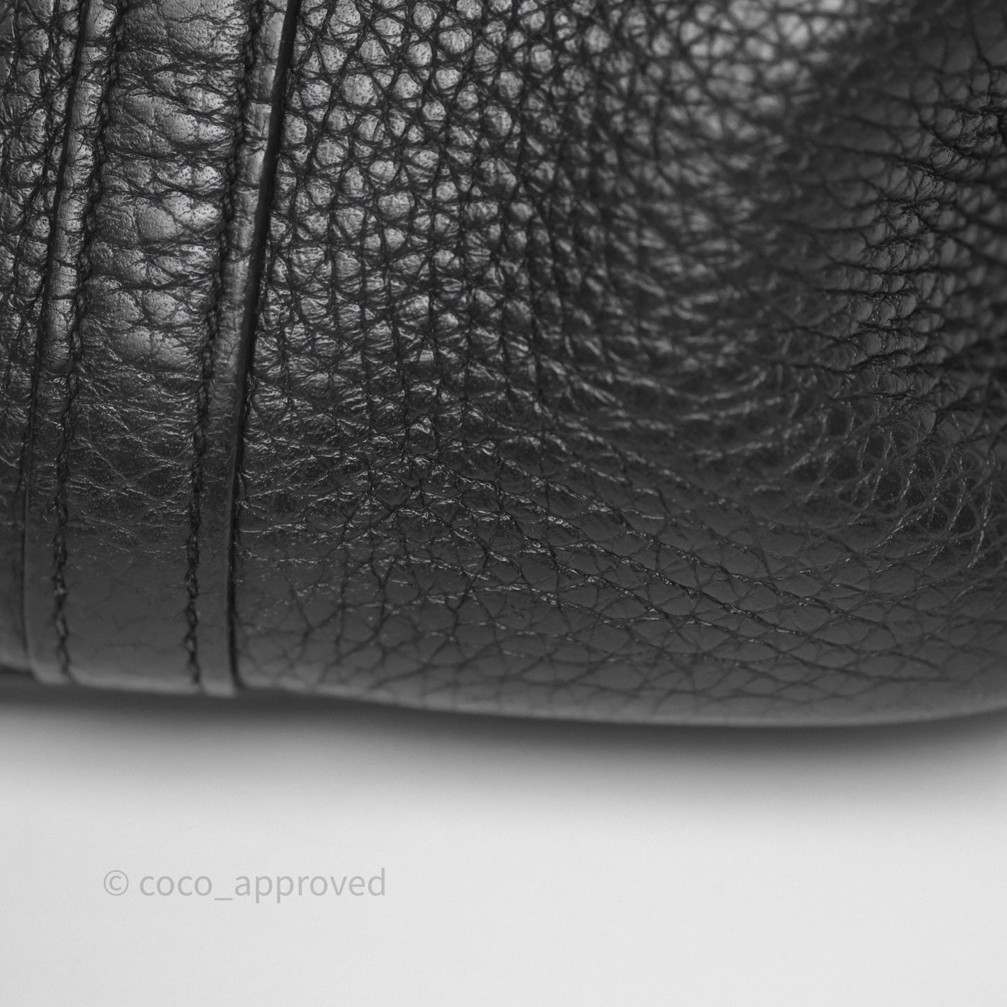Hermès Picotin 22 Black Noir 89 Clemence Palladium Hardware