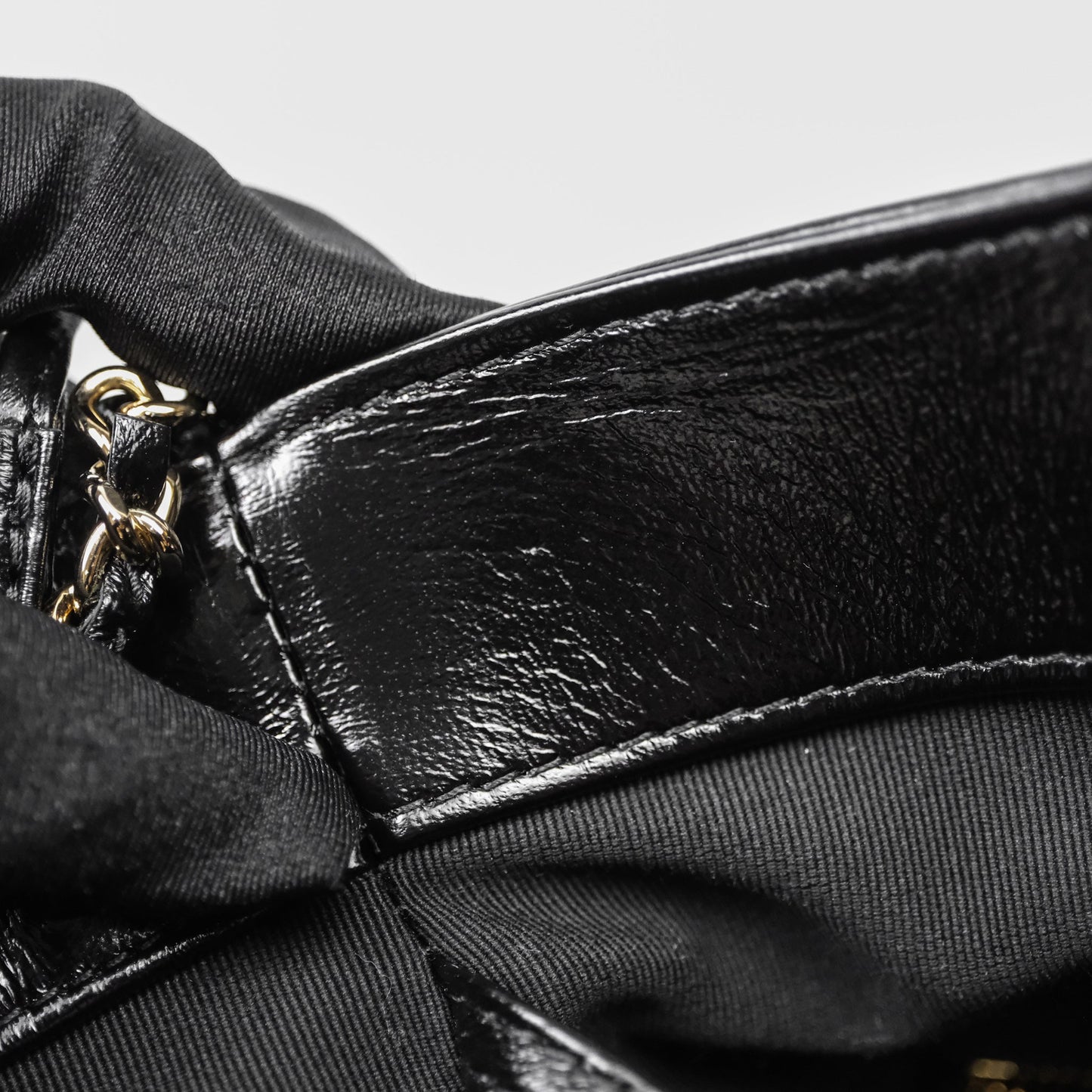 Chanel 31 Medium Hobo Black Shiny Crumpled Lambskin Gold Hardware 24S