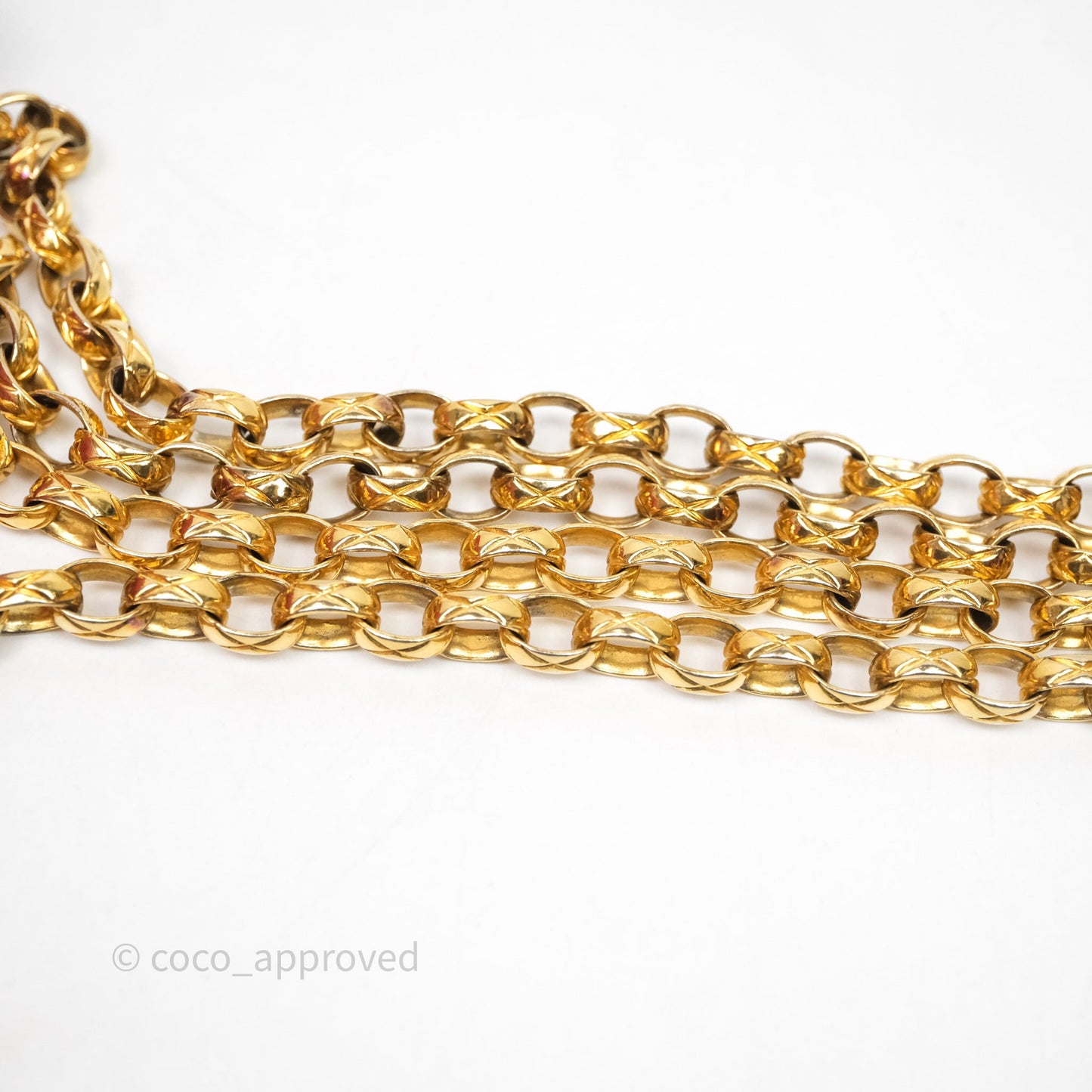 Chanel Vintage Mini Bijoux Chain Flap Bag Red Gold Hardware
