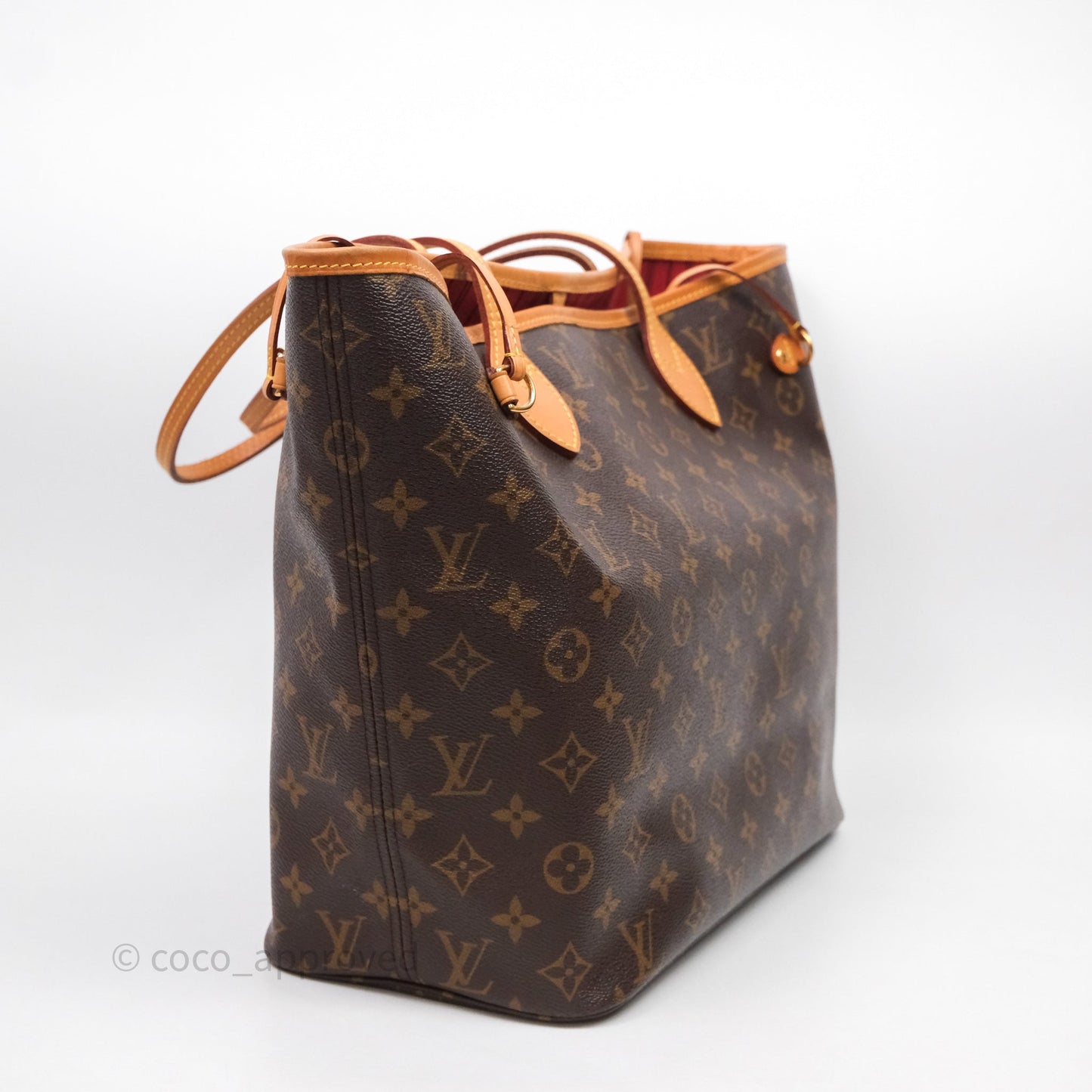 Louis Vuitton Neverfull MM Tote Bag Monogram Canvas