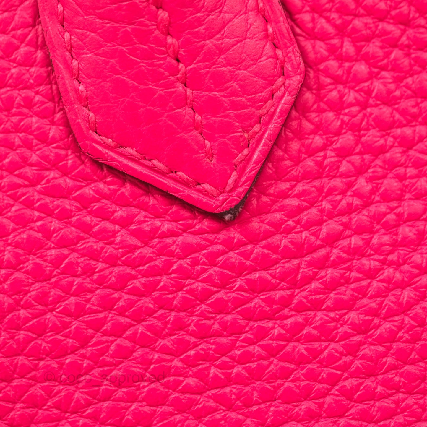 Hermès Birkin 30 Retourne I6 Rose Extrême Clemence Gold Hardware