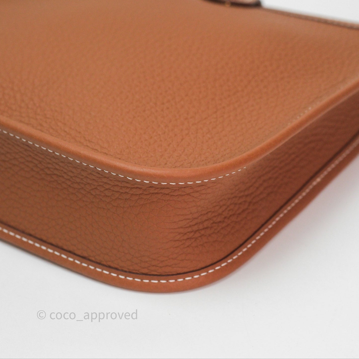 Hermès Mini Evelyne 16 Amazone Gold 37 Clemence Gold Hardware