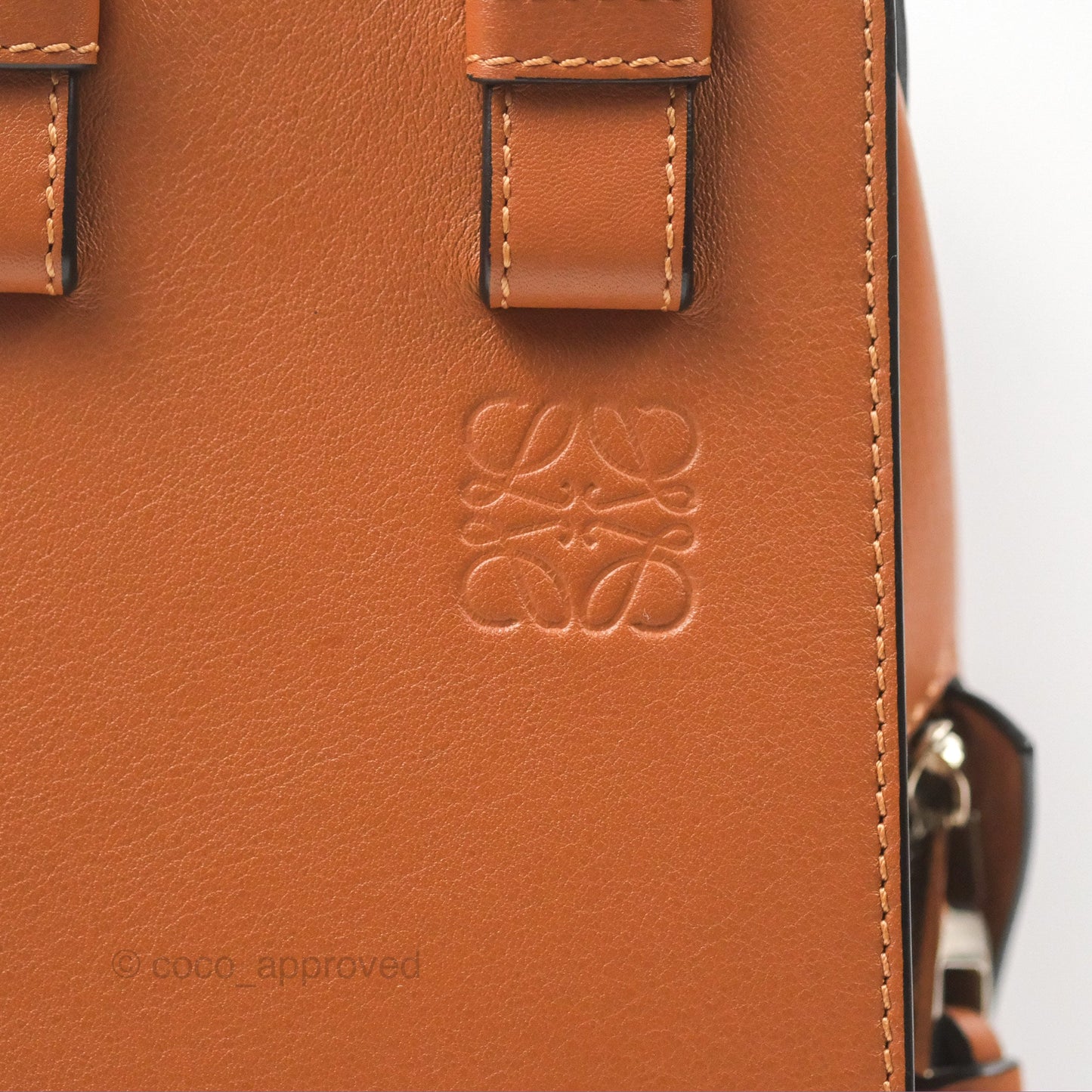 Loewe Hammock Small Shoulder Bag Tan