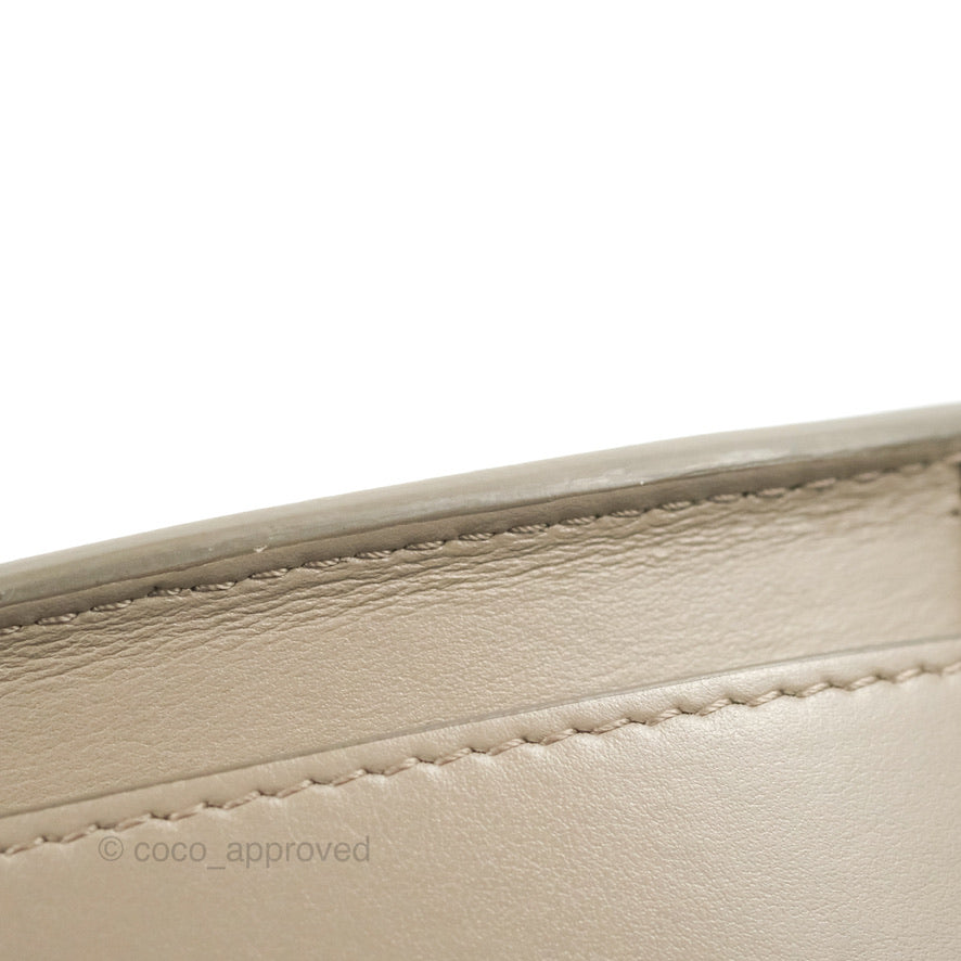 Chloé Small Tess Bag Motty Grey Grained Calfskin