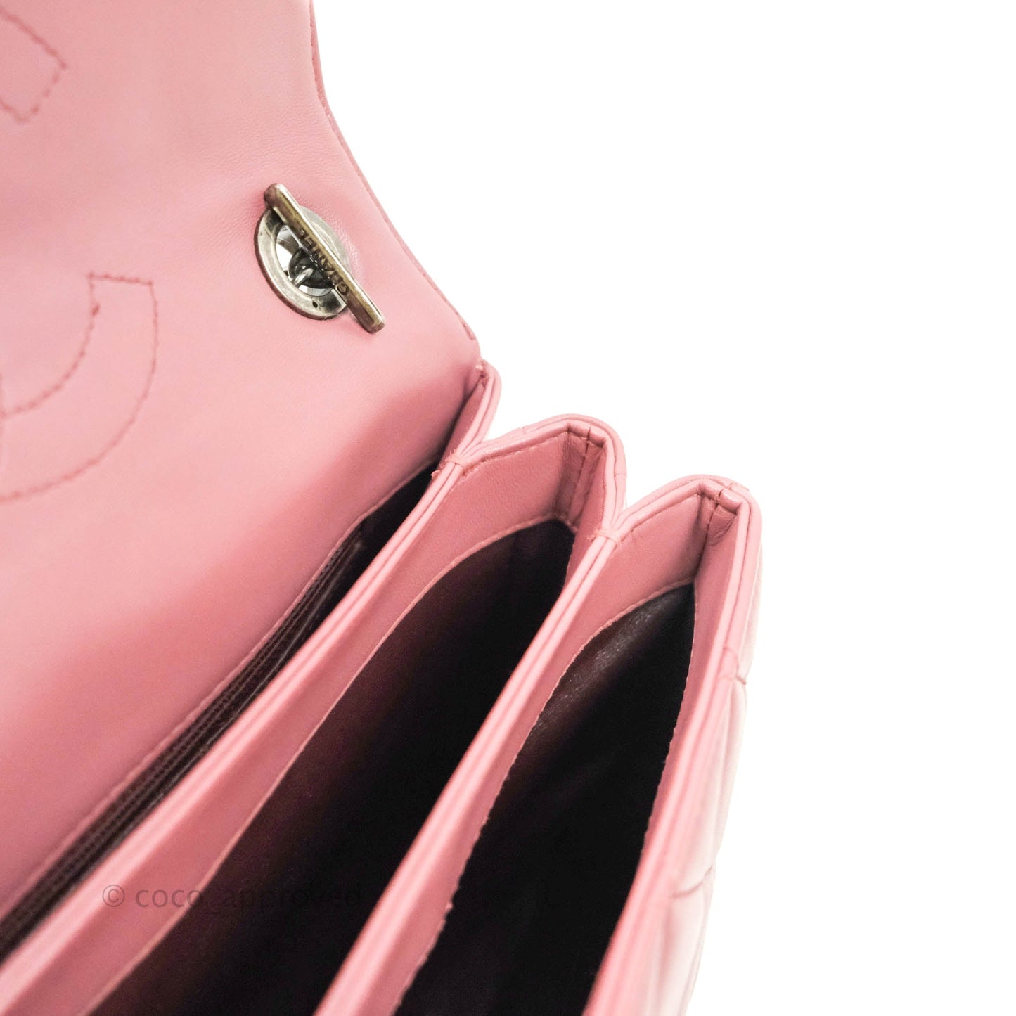 Chanel Trendy CC Small Mauve Pink Lambskin Ruthenium Hardware