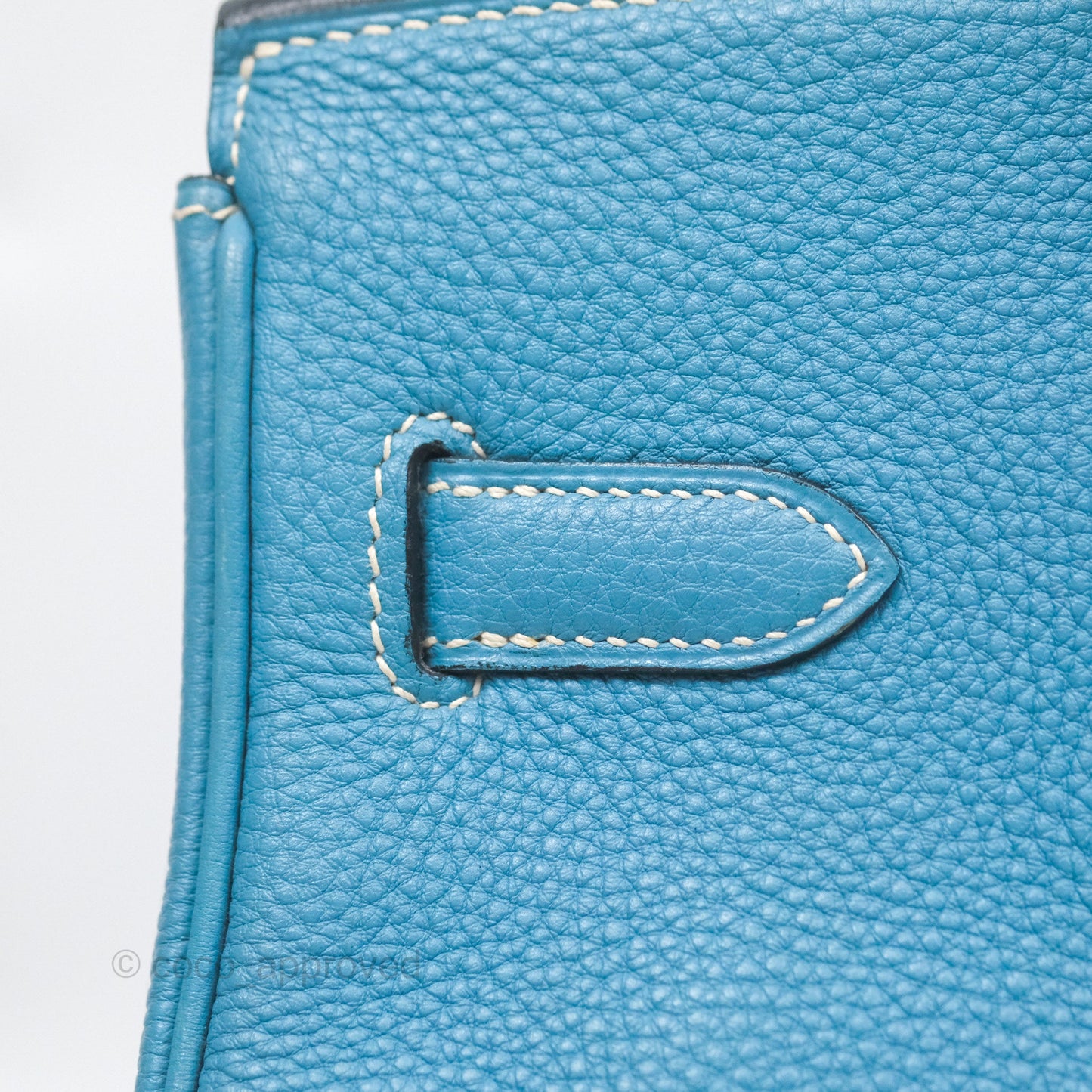 Hermès Birkin 30 Blue Jean Togo Palladium Hardware