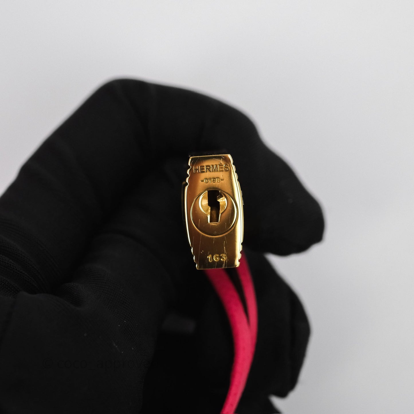 Hermès Birkin Retourne 30 Rose Extreme I6 Epsom Gold Hardware