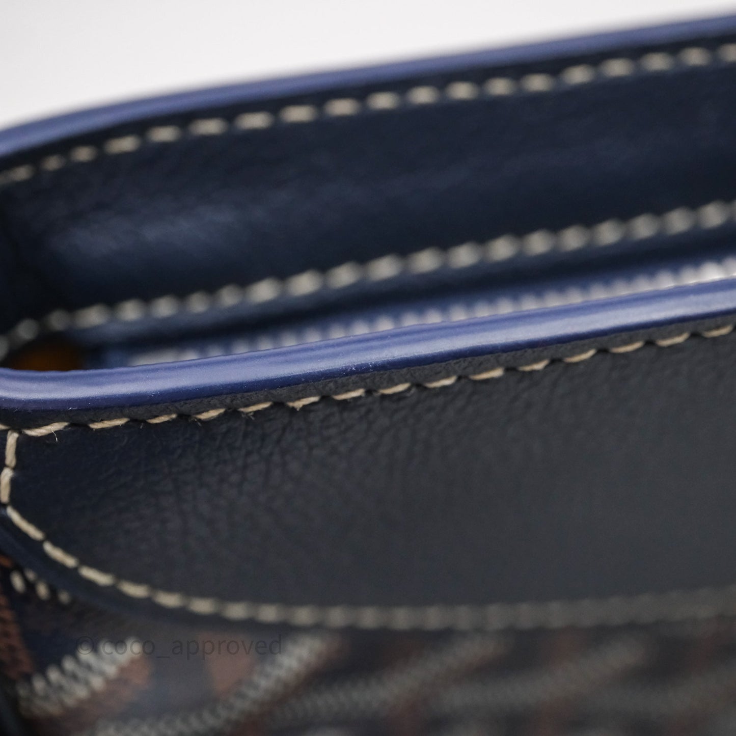 Goyard Hirondelle Bag Navy Blue
