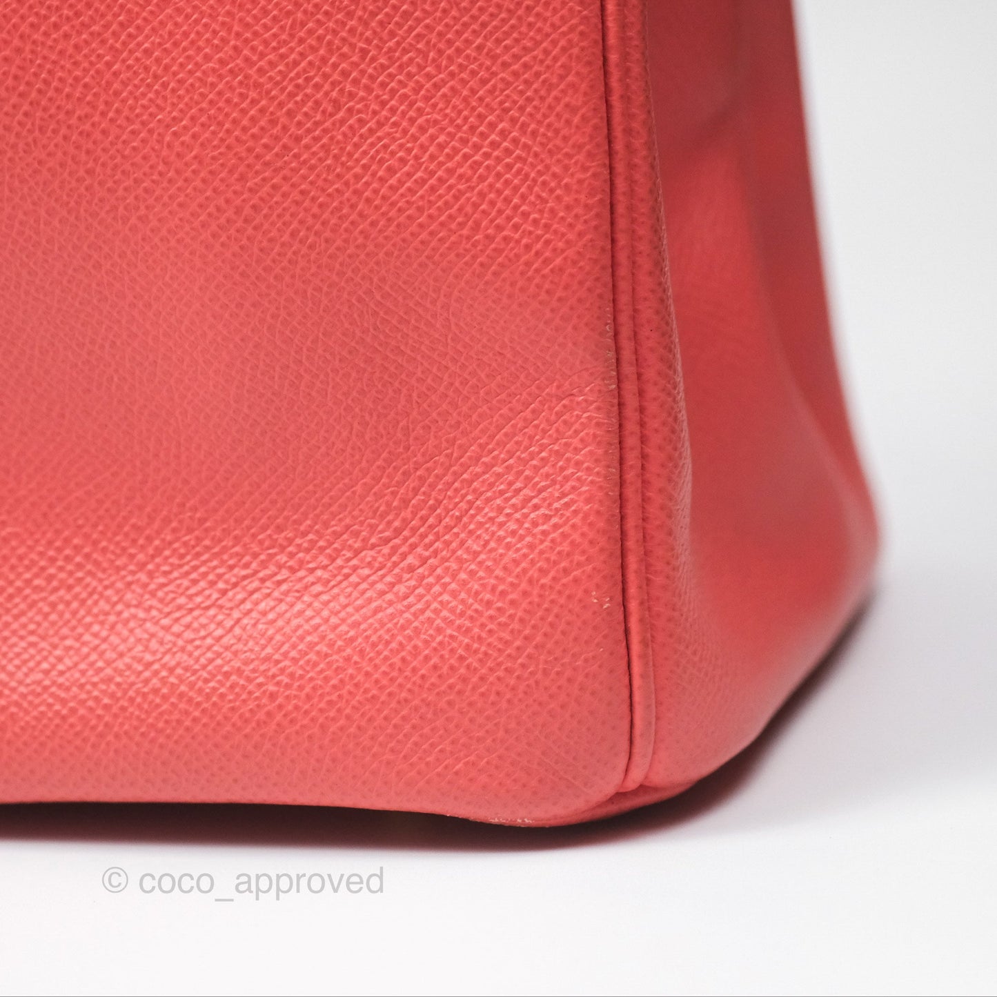 Hermès Birkin 30 Retourne Flamingo I5 Epsom Gold Hardware