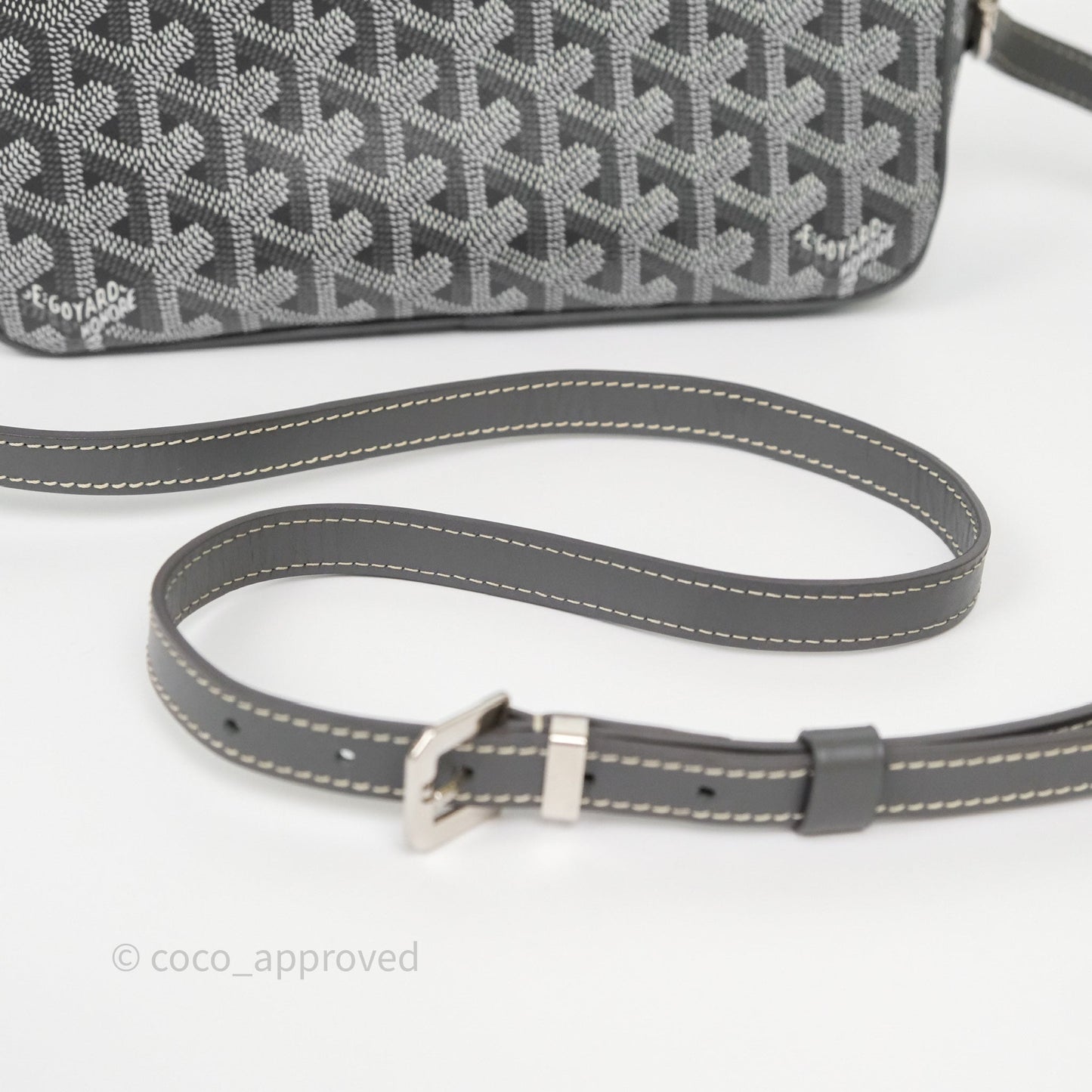 Goyard Cap-Vert PM Bag Grey Goyardine