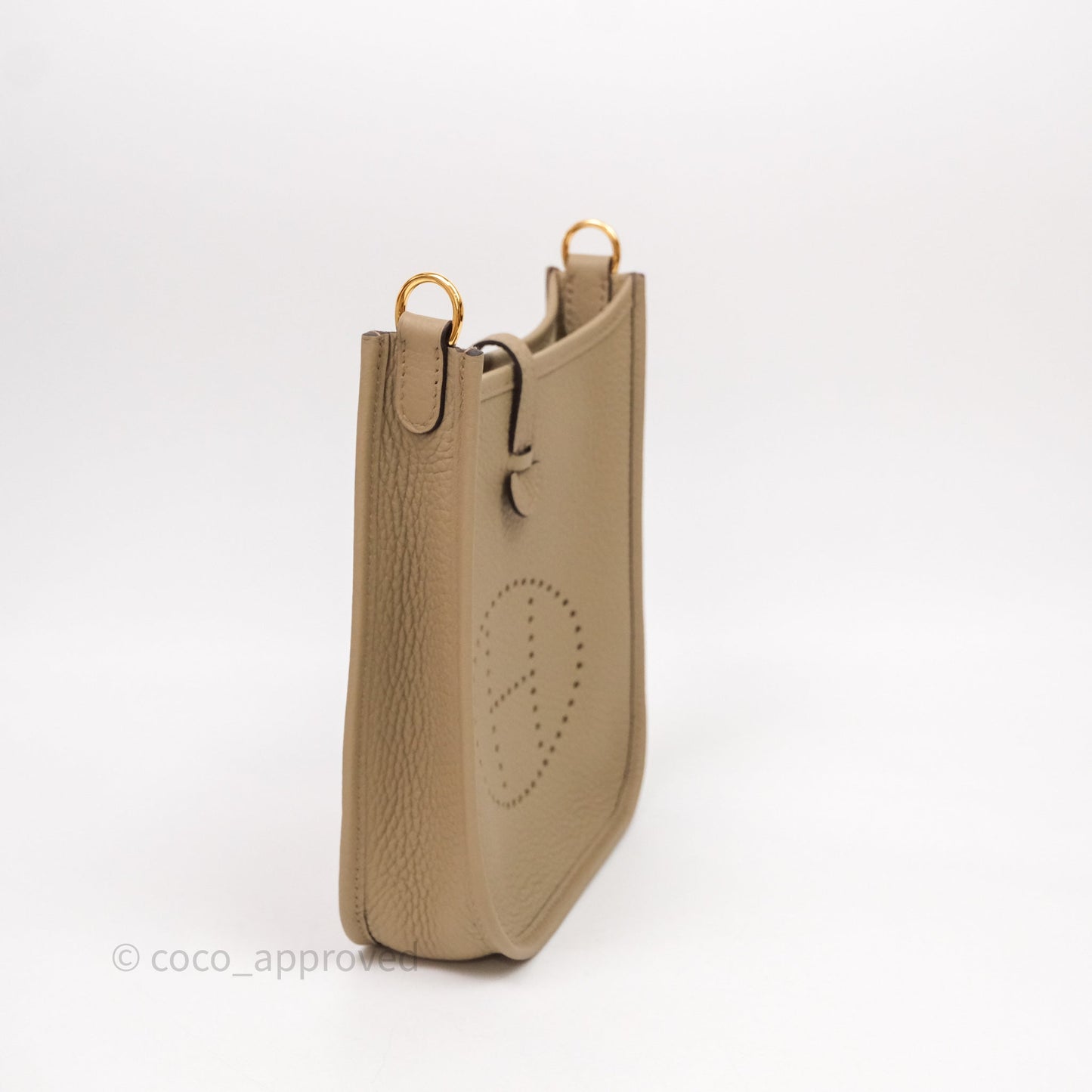 Hermes Mini Evelyne 16 Amazone Beige Marfa 8Q Gold Hardware