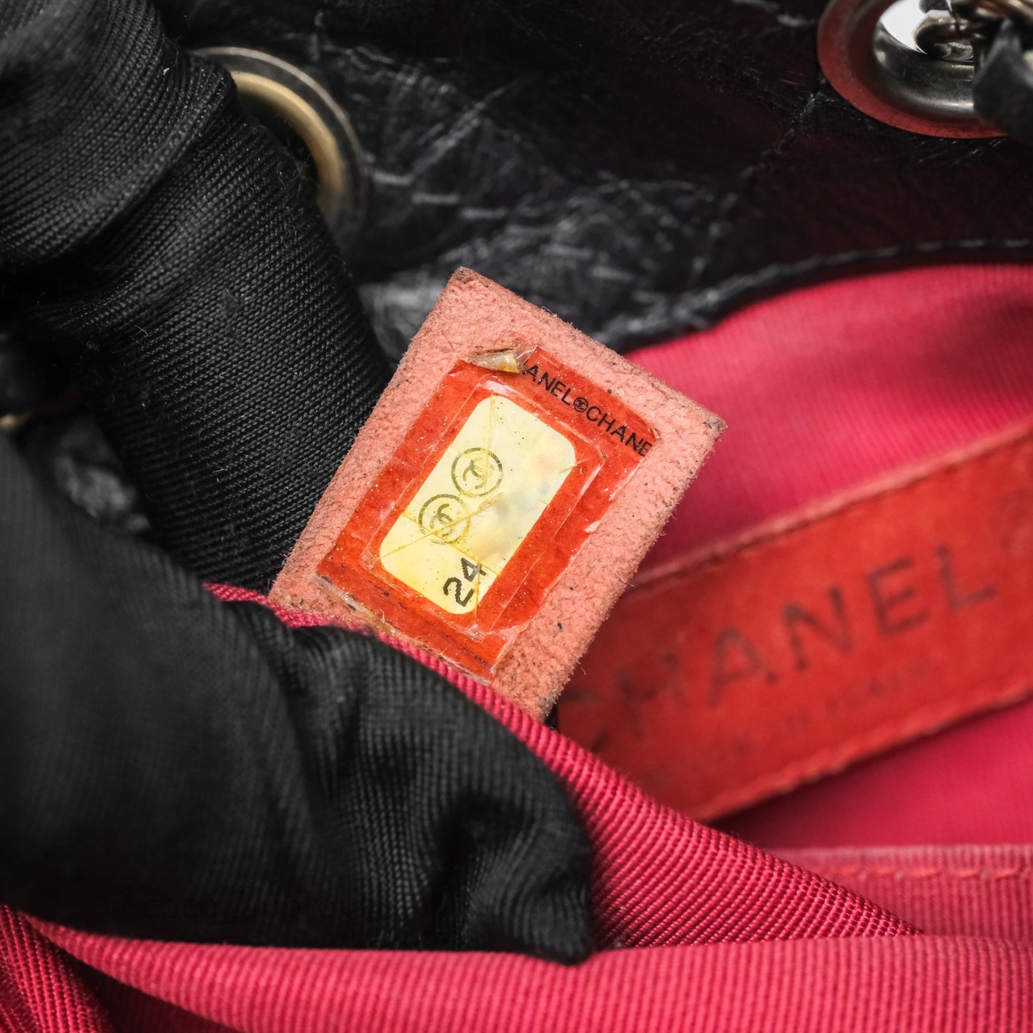 Chanel Small Gabrielle Backpack Black Aged Calfskin