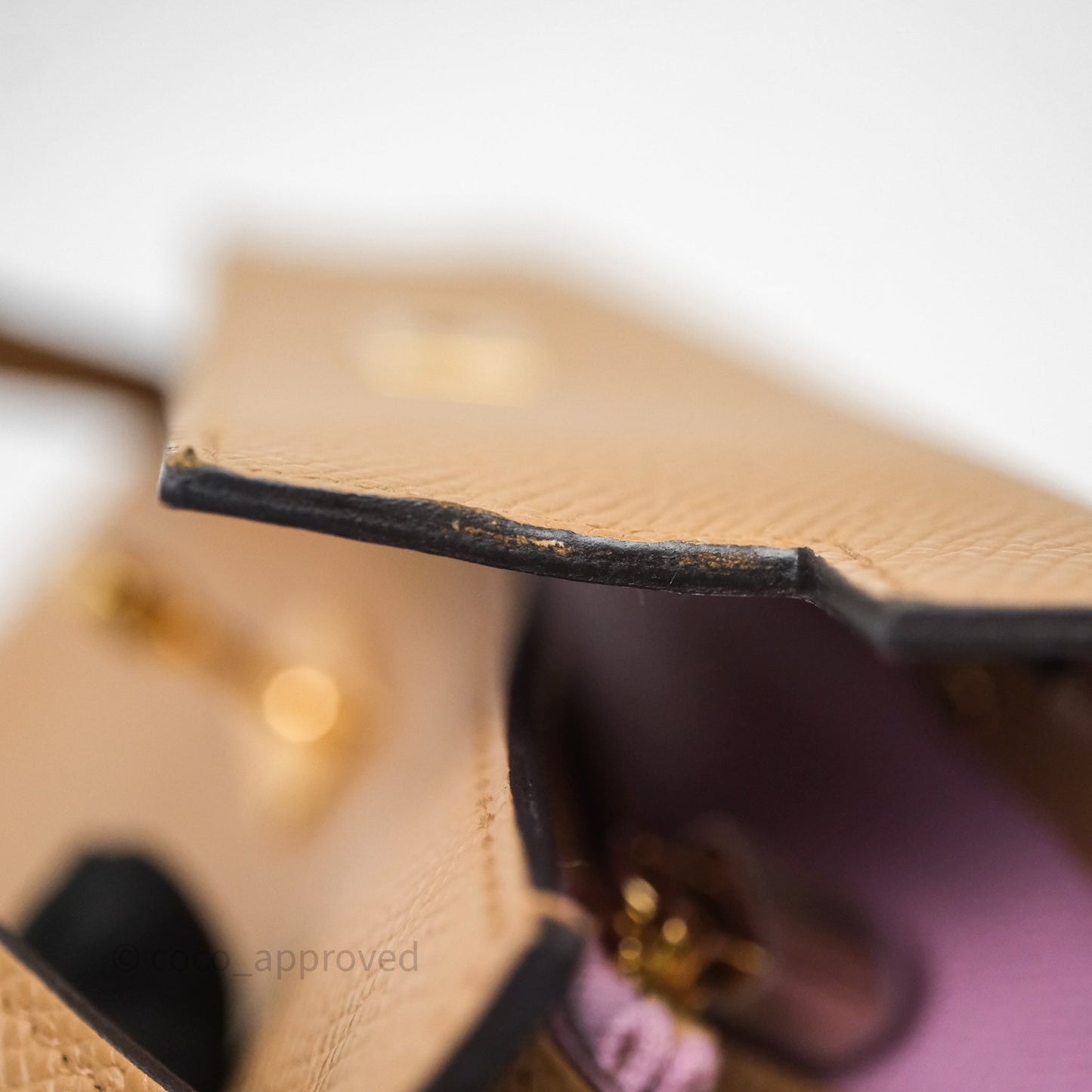 Hermès Kelly To Go Wallet Chai 0M Epsom Gold Hardware
