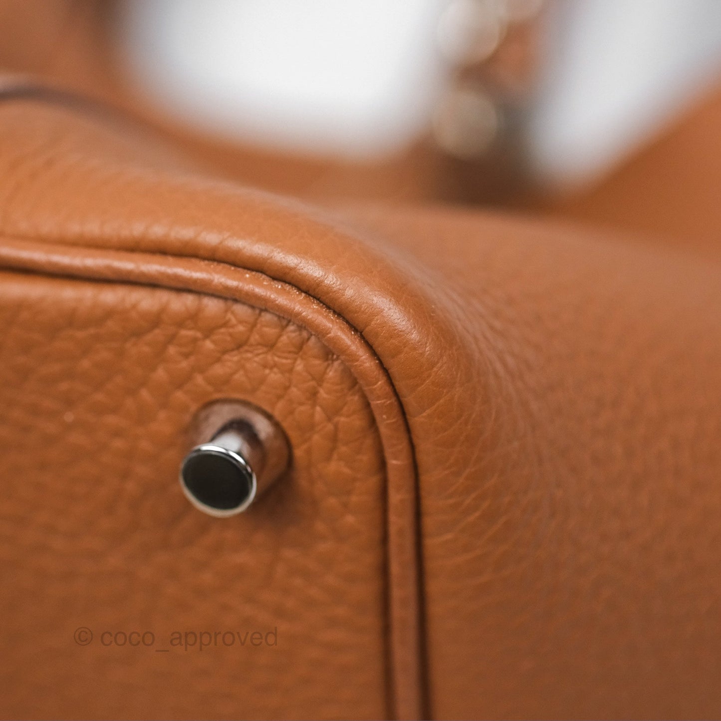 Hermès Picotin 18 Gold 37 Clemence Palladium Hardware