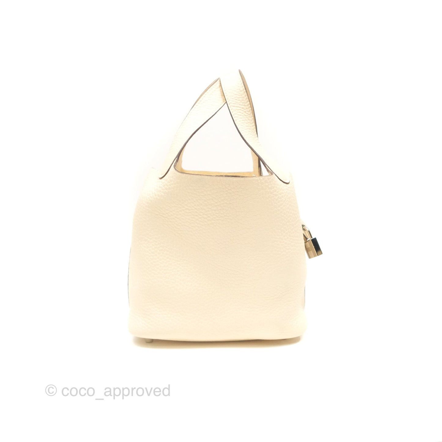 Hermès Picotin Lock 18 Nata I2 Taurillon Clemence Palladium Hardware