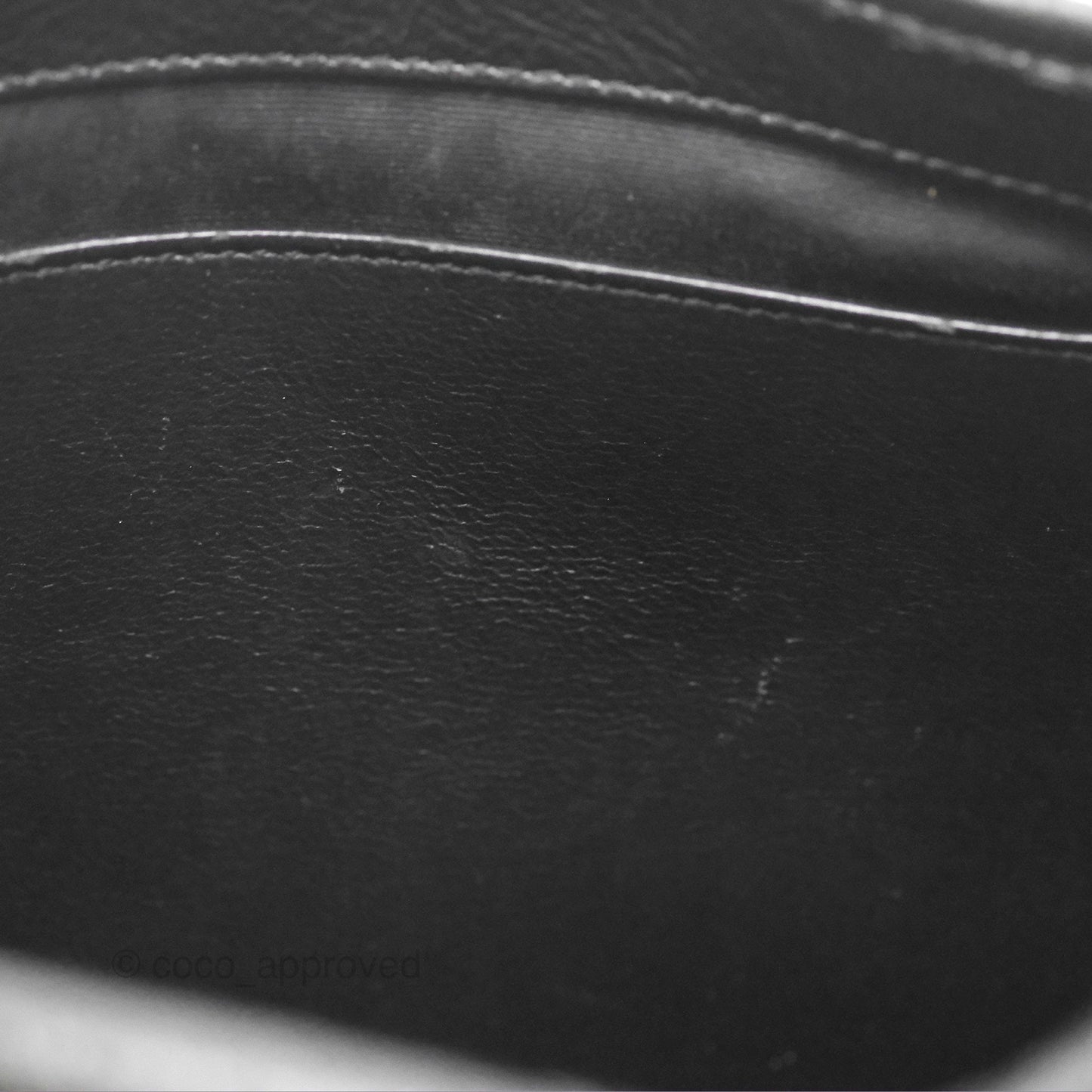 Saint Laurent Medium Niki Chain Bag Crinkled Calfskin So Black