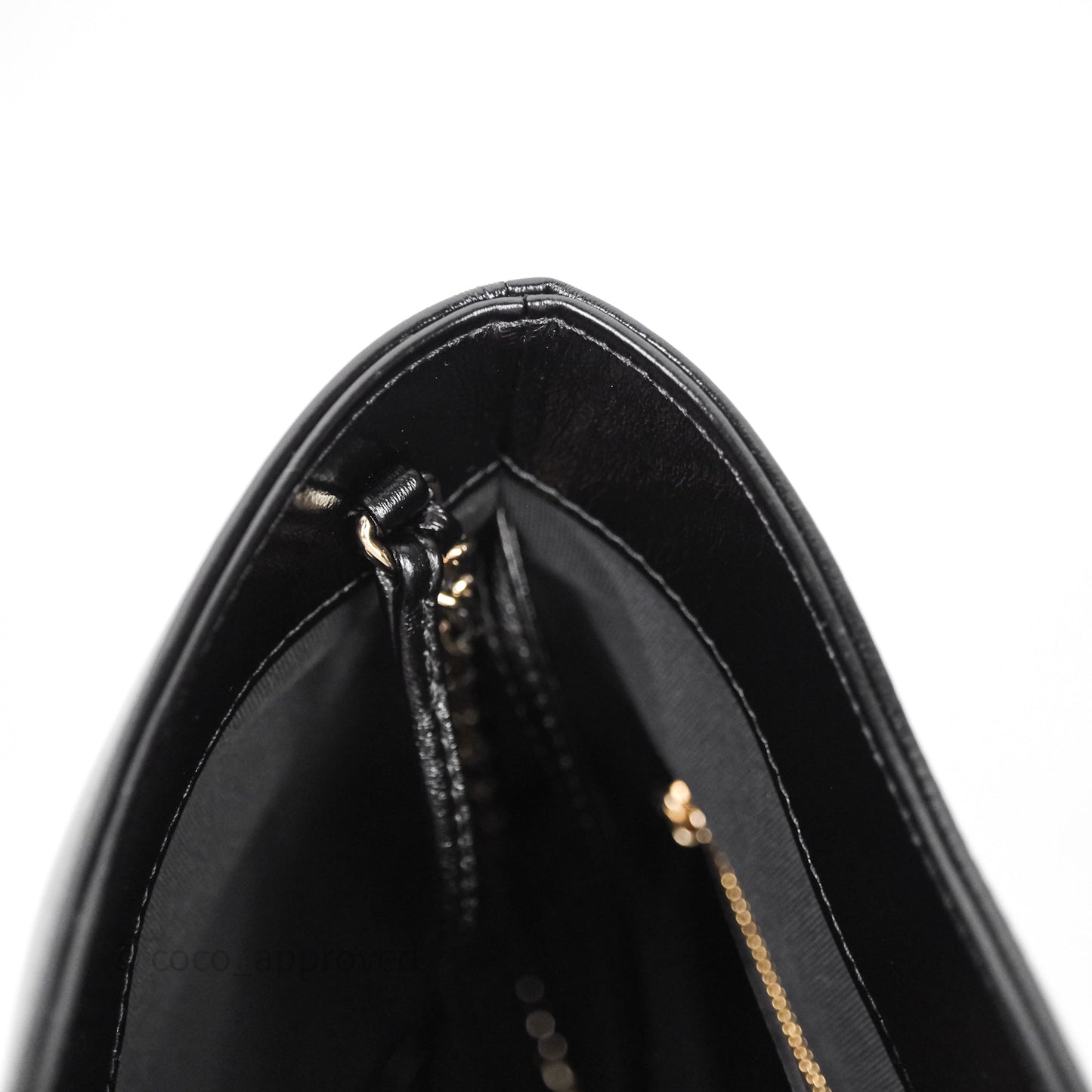 Chanel 31 Medium Hobo Black Shiny Crumpled Lambskin Gold Hardware 24S