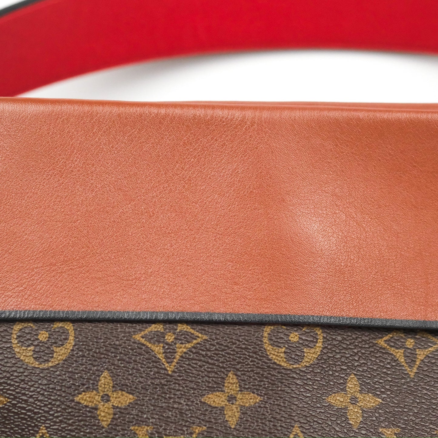 Louis Vuitton Tuileries Besace Bag Brown/Red Monogram